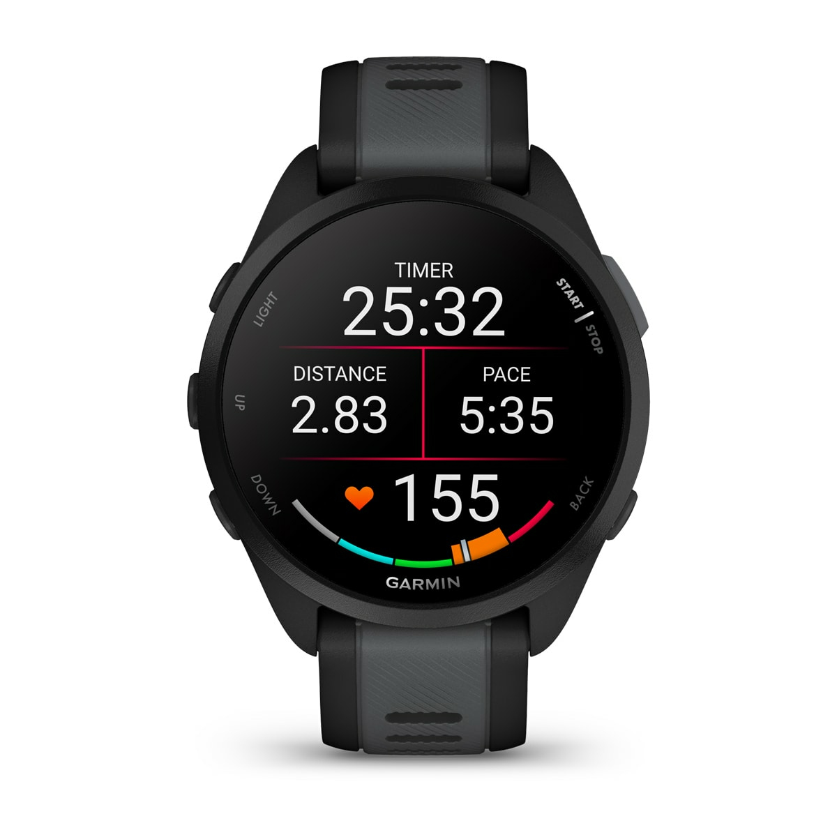 GARMIN Smartwatch Forerunner 165 Music grau GARMIN Smartwatch Forerunner 165 Music grau