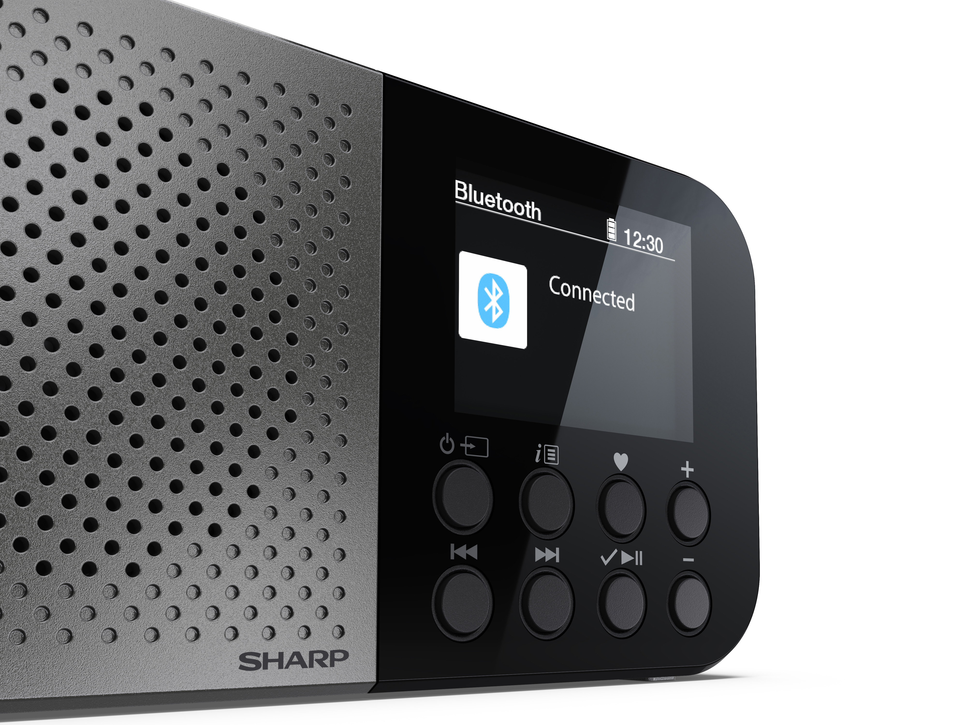 SHARP Digitalradio-tragbar DR-P520, schwarz, DAB+, Bluetooth, USB-C SHARP Digitalradio-tragbar DR-P520, schwarz, DAB+, Bluetooth, USB-C