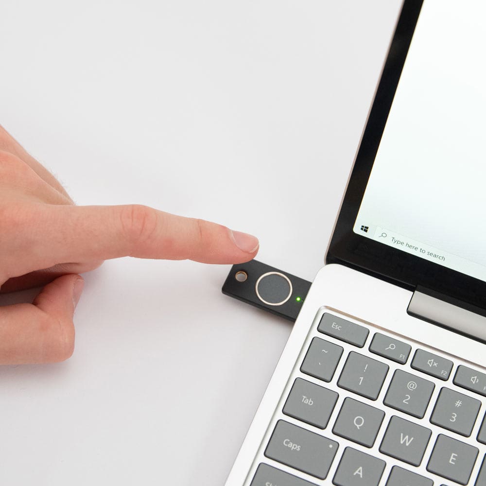 YUBICO Sicherheitsschlüssel YubiKey C Bio FIDO YUBIKO Sicherheitsschlüssel YubiKey C Bio FIDO