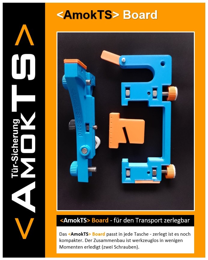 AMOKTS Türsicherung Board Türsicherung Board