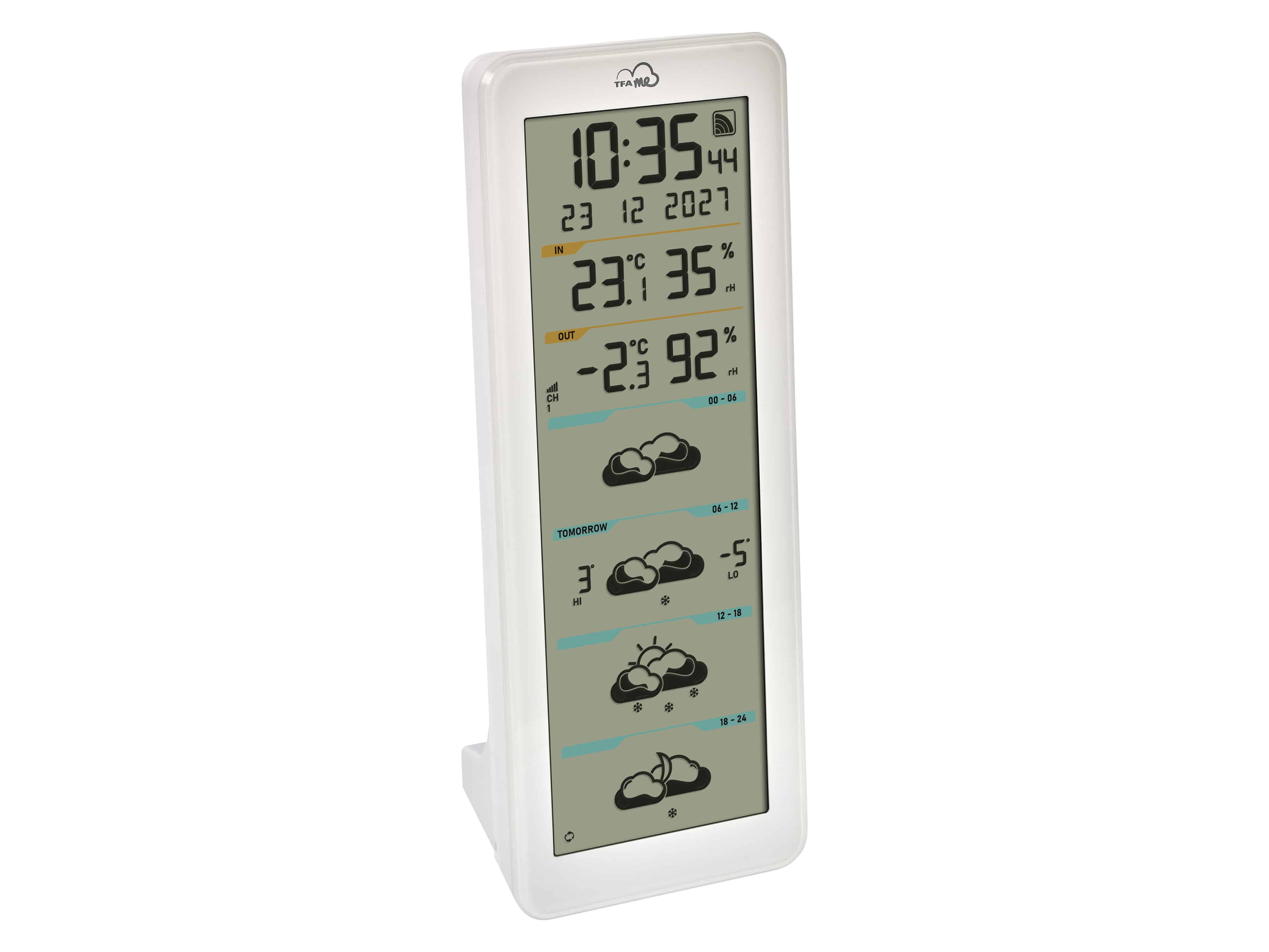 TFA WLAN Funk-Wetterstation TFA.me ID-06, weiß TFA WLAN Funk-Wetterstation TFA.me ID-06, weiß
