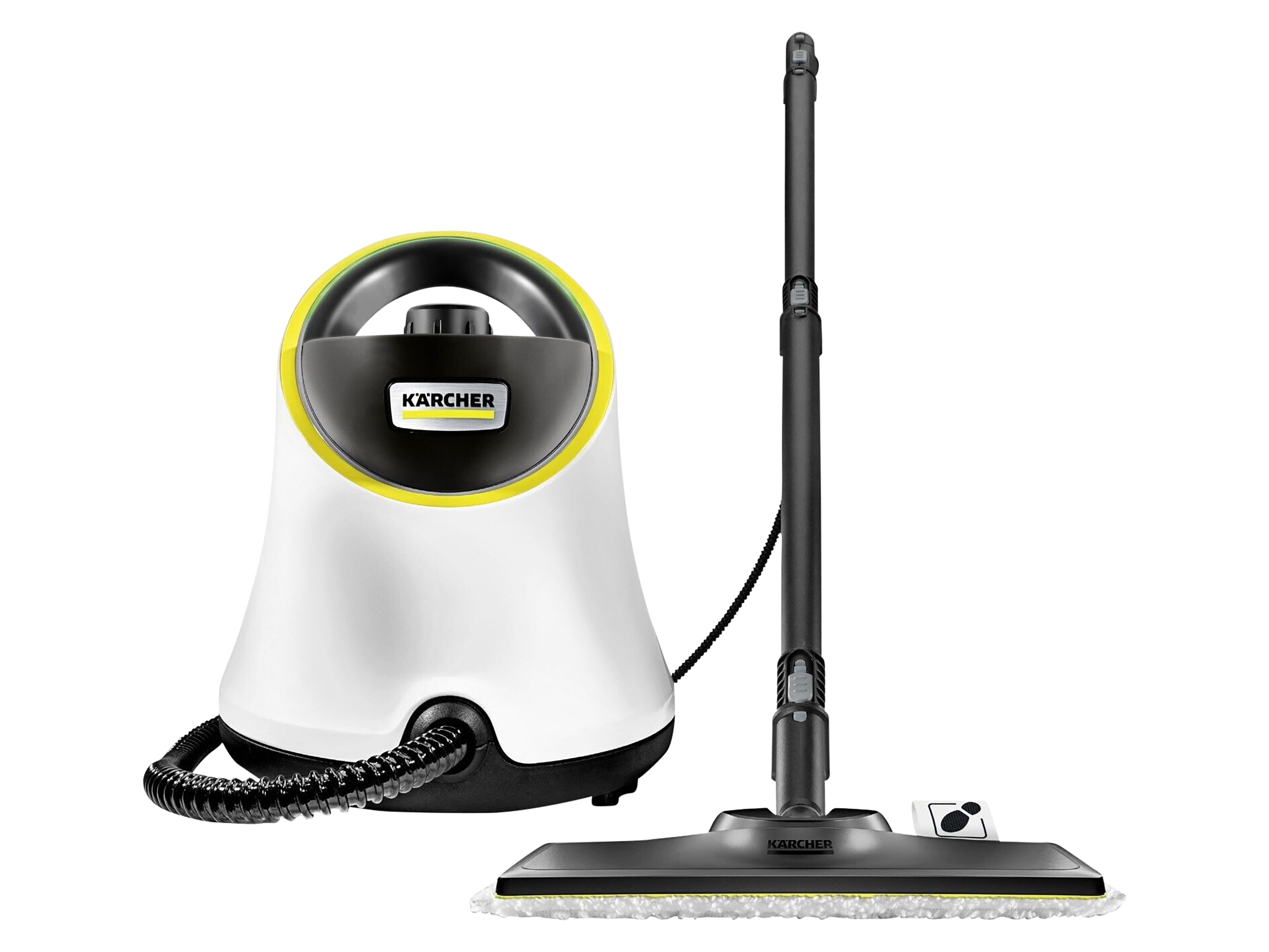KÄRCHER Dampfreiniger SC 2 Deluxe EasyFix, 1500 W, weiß / schwarz KÄRCHER Dampfreiniger SC 2 Deluxe EasyFix, 1500 W, weiß / schwarz