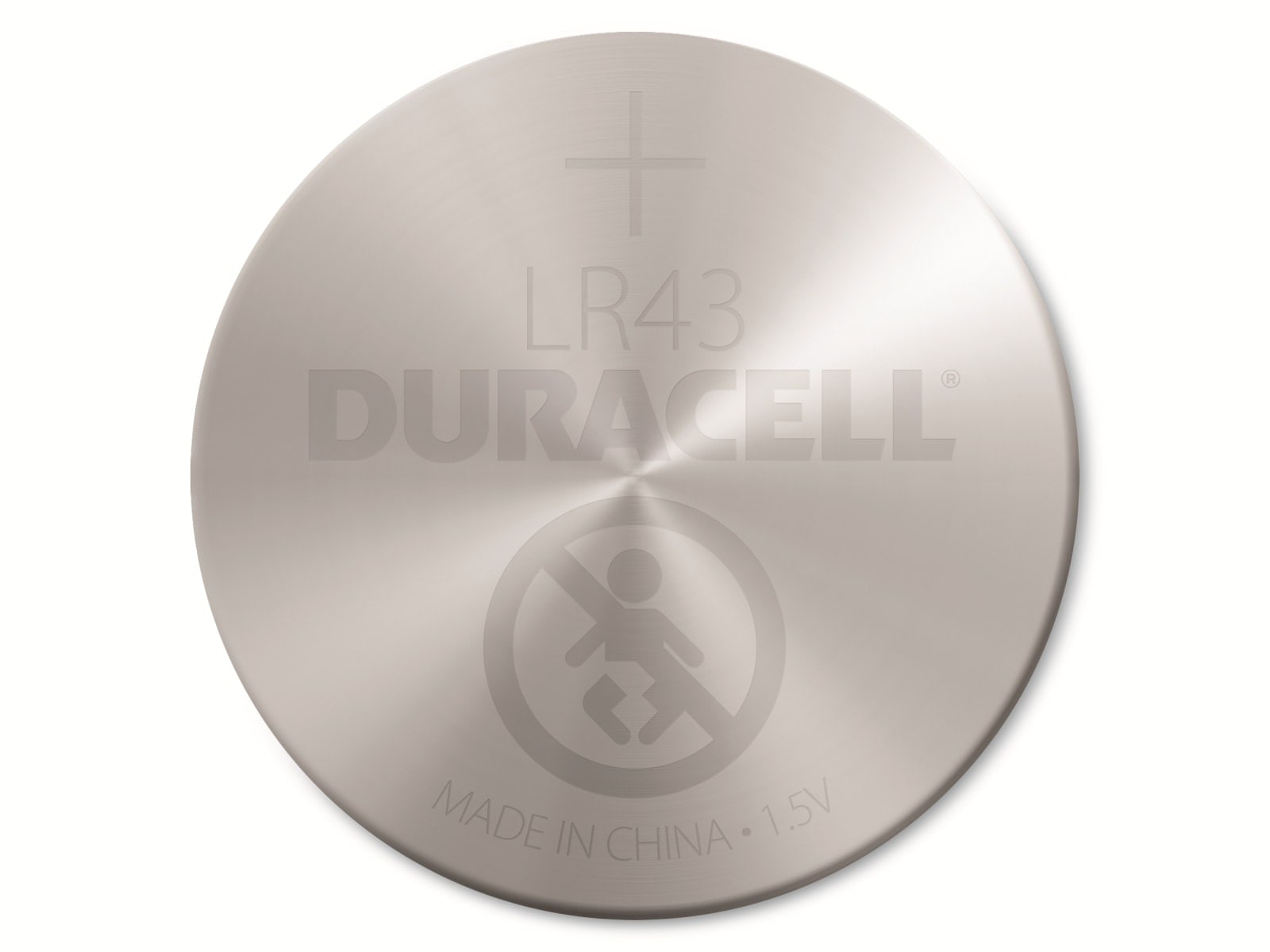 DURACELL Alkaline-Knopfzelle LR43, V12GA, 1.5V, Electronics, 2 Stück DURACELL Alkaline-Knopfzelle LR43, V12GA, 1.5V, Electronics, 2 Stück