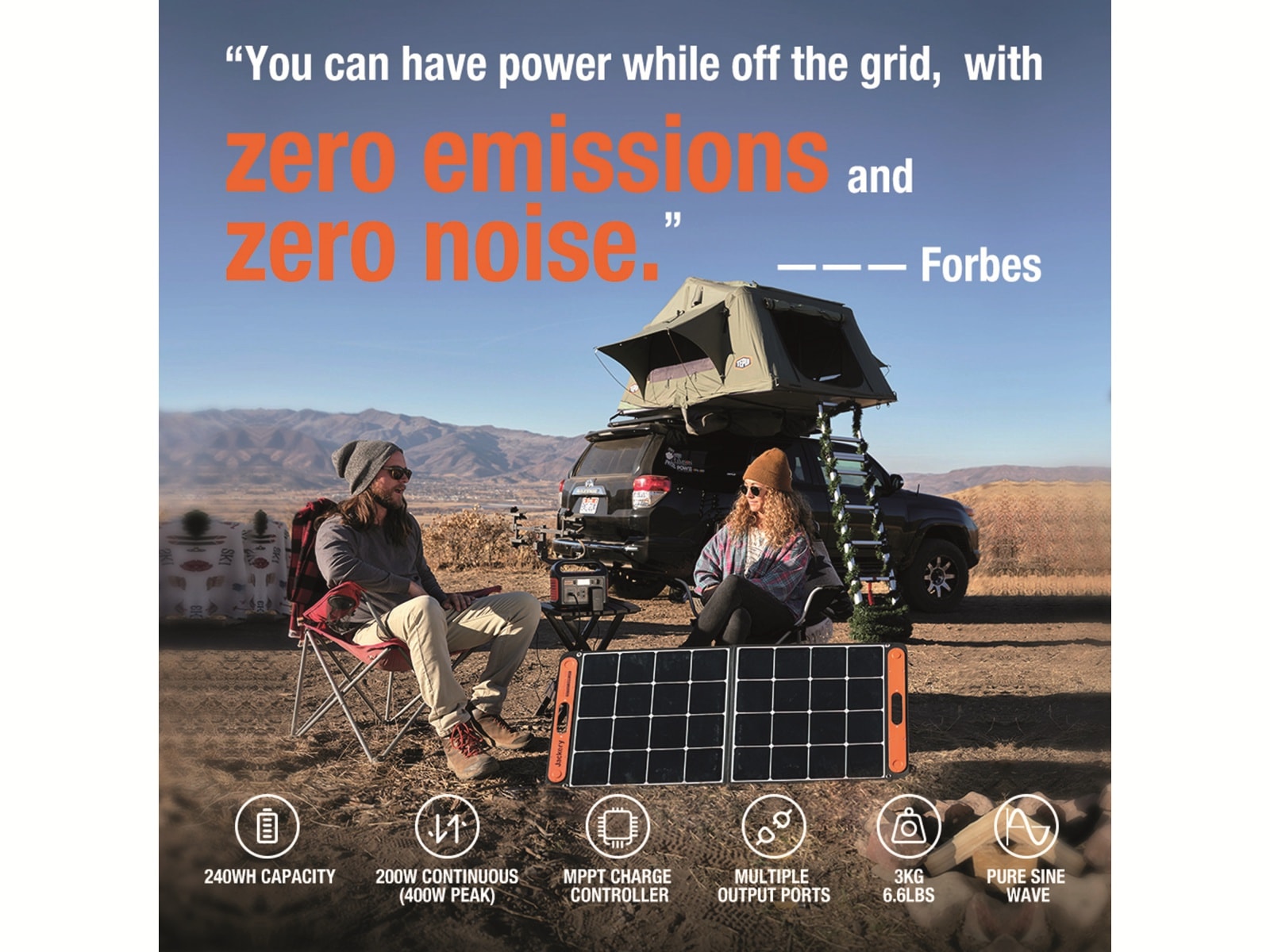 JACKERY Powerstation-Set Explorer 240EU + 100 W Solarmodul JACKERY Powerstation-Set Explorer 240EU + 100 W Solarmodul