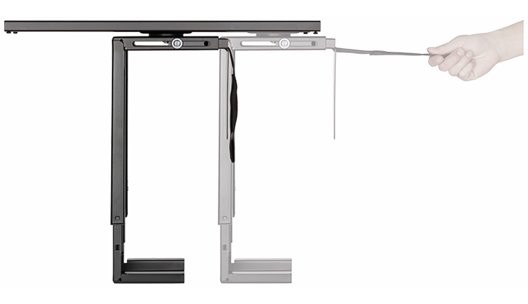 LOGILINK PC-Halterung EO0031, Sliding-Track, Easy-locking LOGILINK PC-Halterung EO0031, Sliding-Track, Easy-locking
