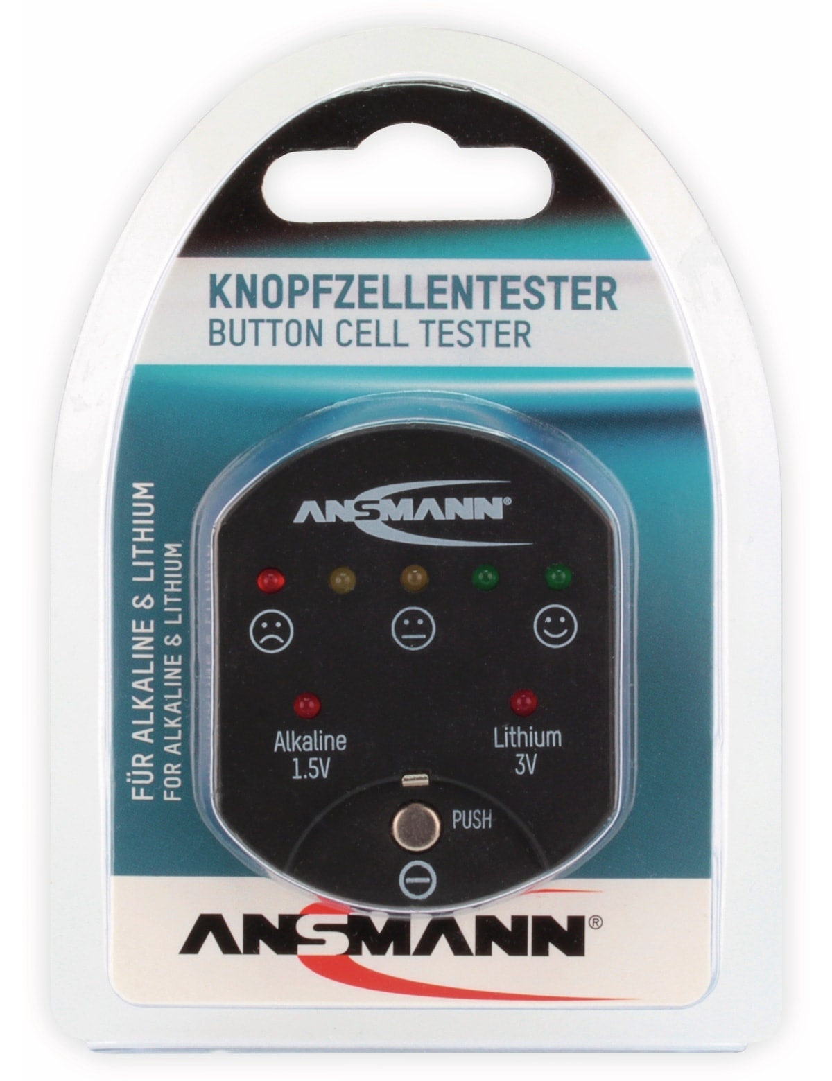 ANSMANN Batterietester für Knopfzellen ANSMANN Batterietester für Knopfzellen