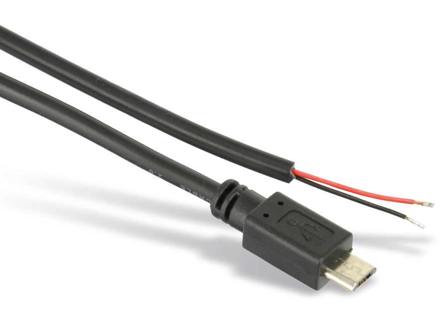 S-IMPULS Micro-USB Stromversorgungskabel, 1 m S-IMPULS Micro-USB Stromversorgungskabel, 1 m