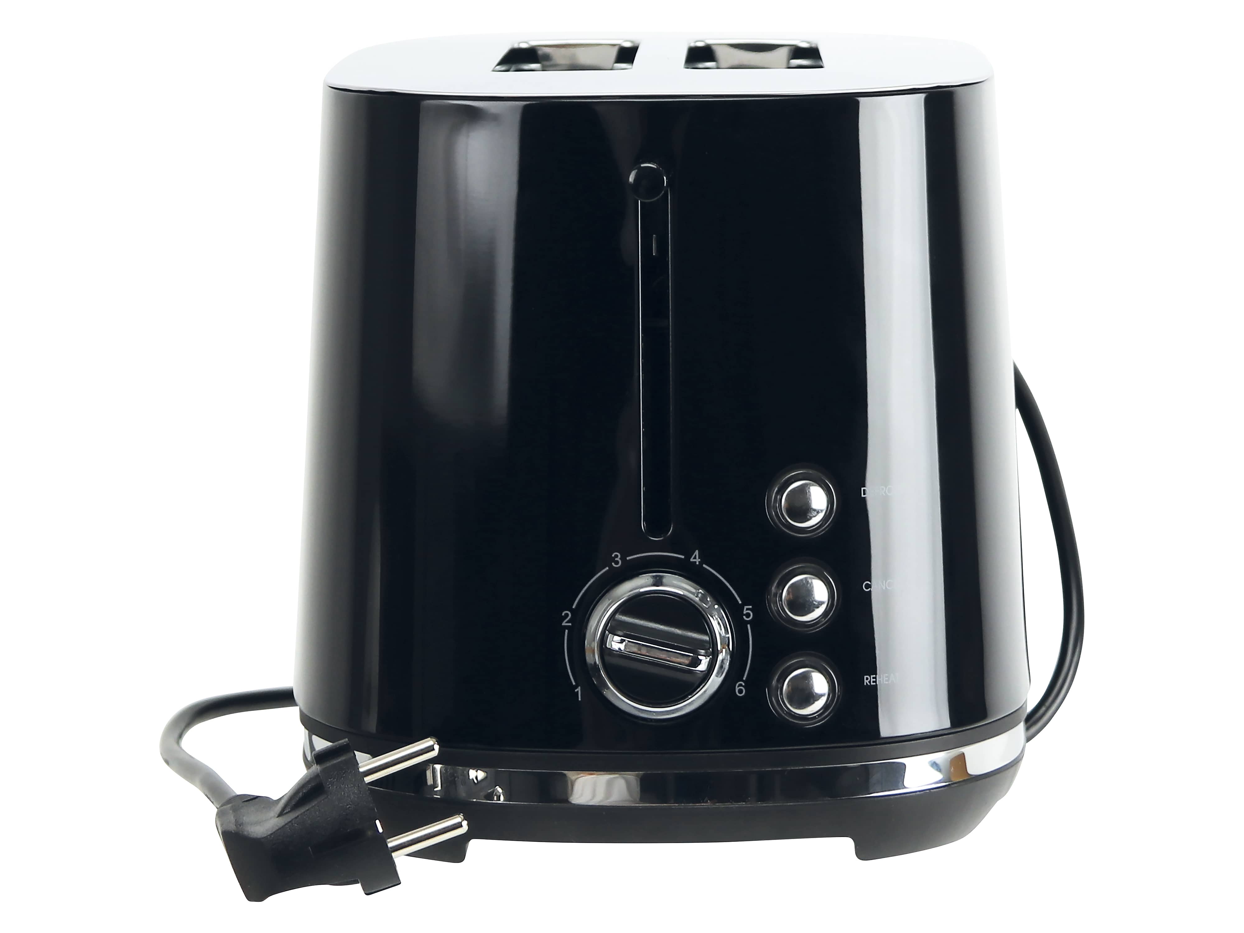 Doppelschlitz, Toaster, GT-Tds-EDS-09, 800...1000W, schwarz Doppelschlitz, Toaster, GT-Tds-EDS-09, 800...1000W, schwarz
