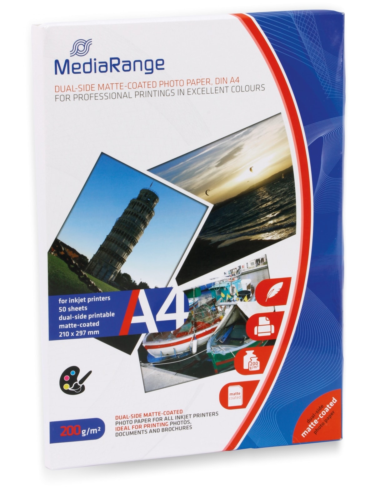 MEDIARANGE Fotopapier DIN A4, 200 g/m², matt MEDIARANGE Fotopapier DIN A4, 200 g/m², matt
