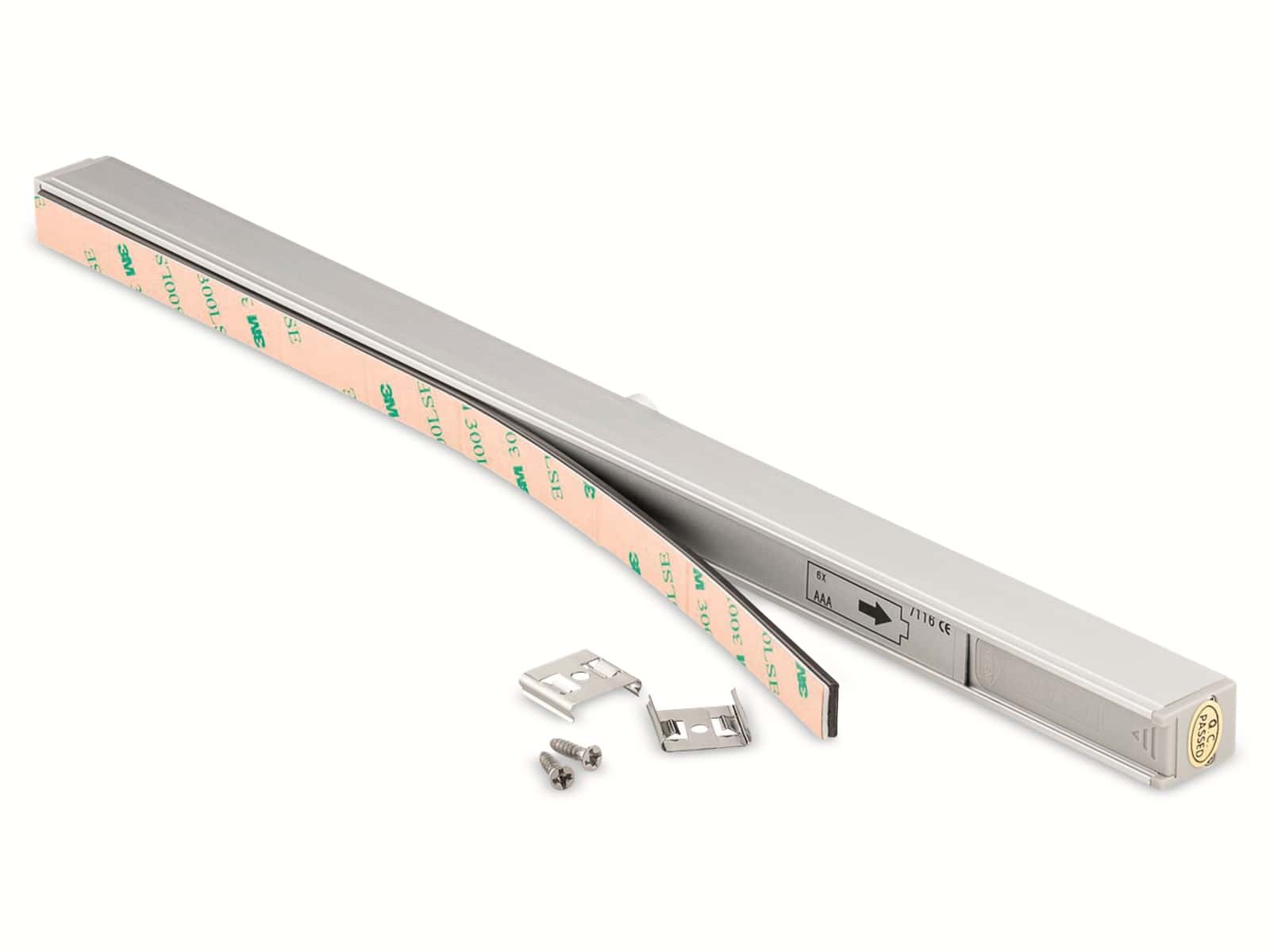 GOOBAY LED-Lichtleiste mit Bewegungsmelder, batteriebetrieb, alu GOOBAY LED-Lichtleiste mit Bewegungsmelder, batteriebetrieb, alu