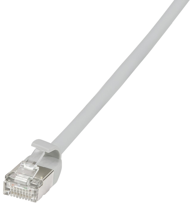 LOGILINK Patchkabel SlimLine Ultraflex CAT.6A U/FTP grau 5m LOGILINK Patchkabel SlimLine Ultraflex CAT.6A U/FTP grau 5m