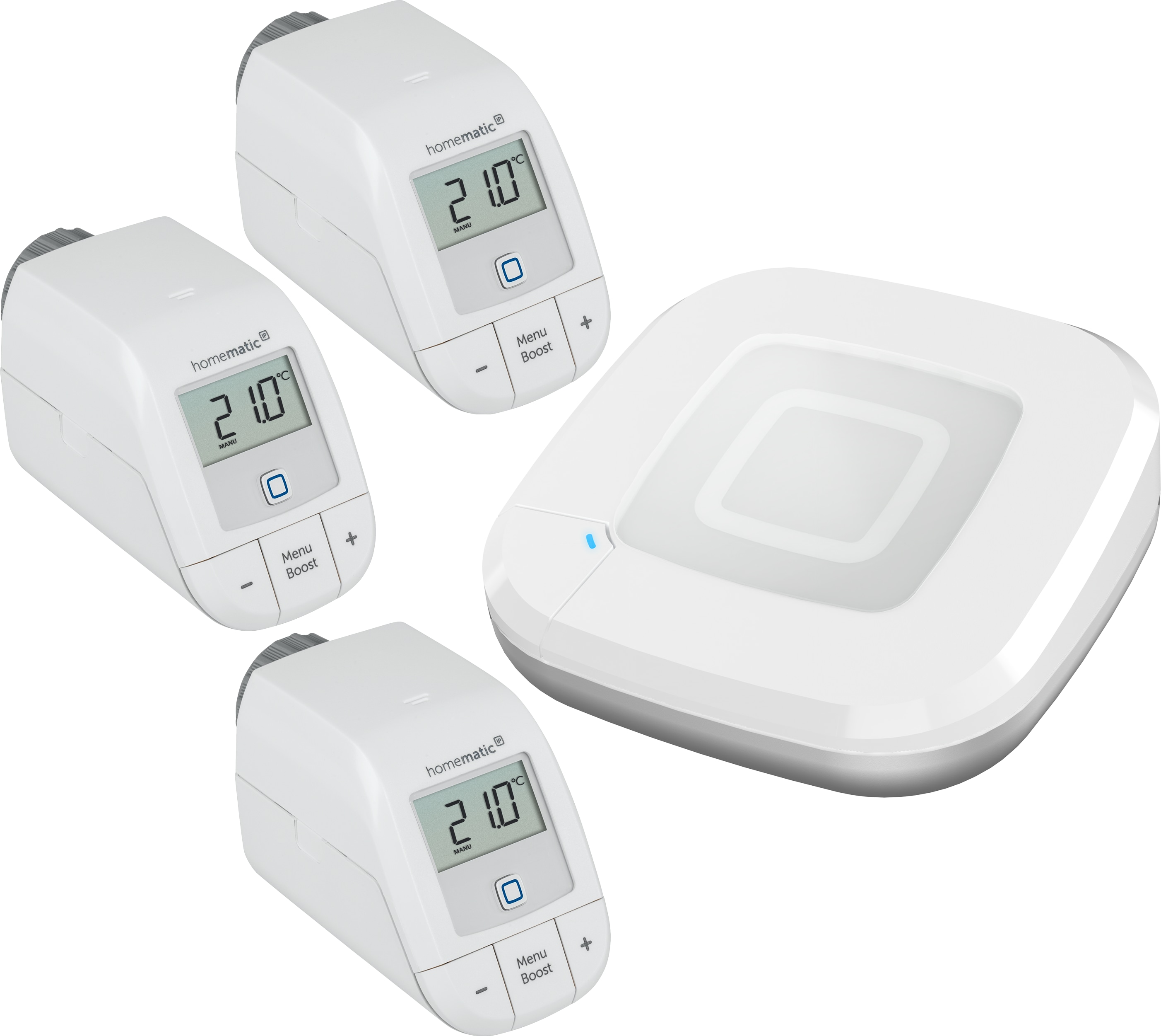 HOMEMATIC IP Starterset Heizen für 3 Räume