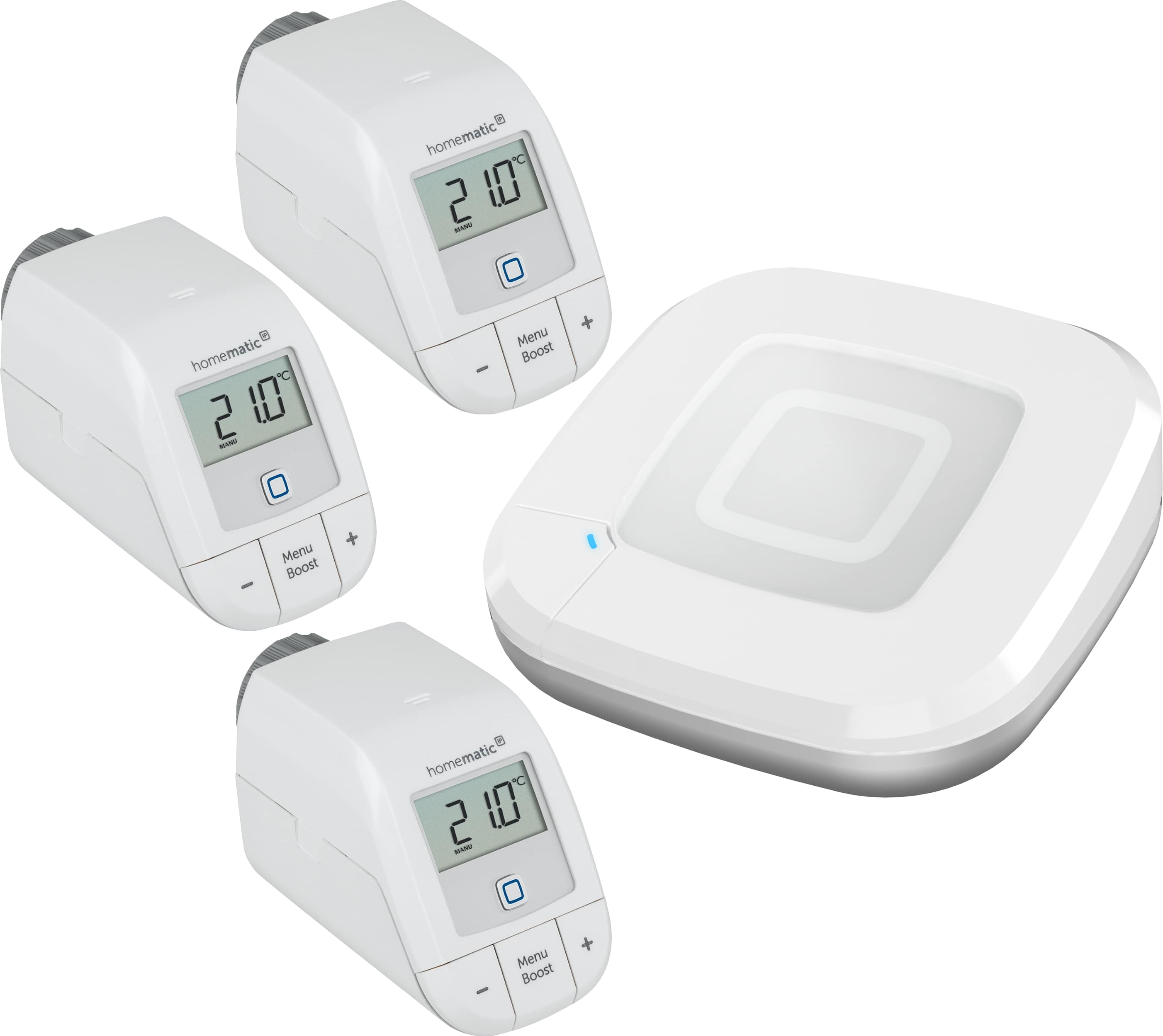 HOMEMATIC IP Starterset Heizen für 3 Heizkörper HOMEMATIC IP Starterset Heizen für 3 Räume