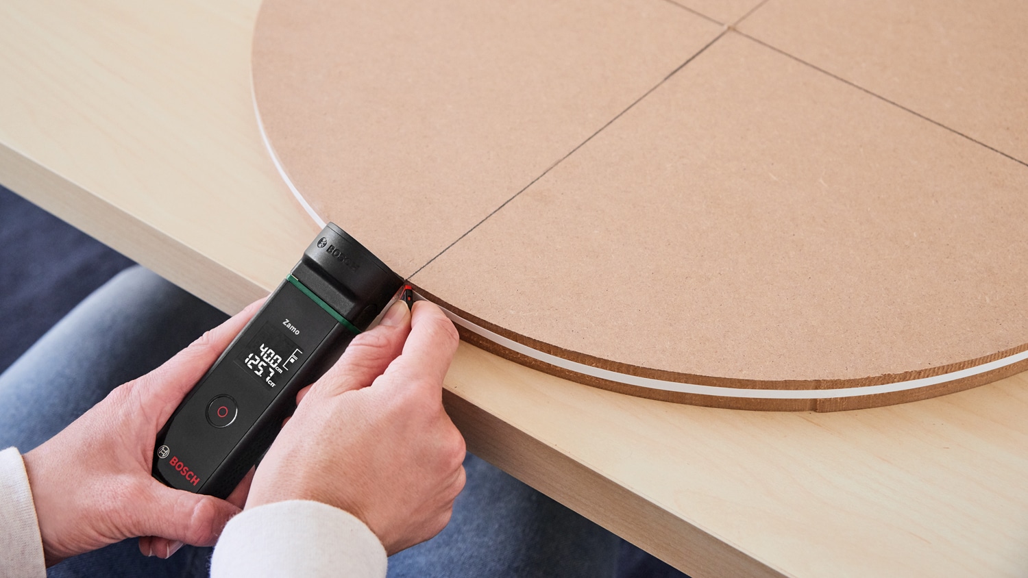 BOSCH Band-Aufsatz, 1600A02PZ6, für Entfernungsmesser Zamo
