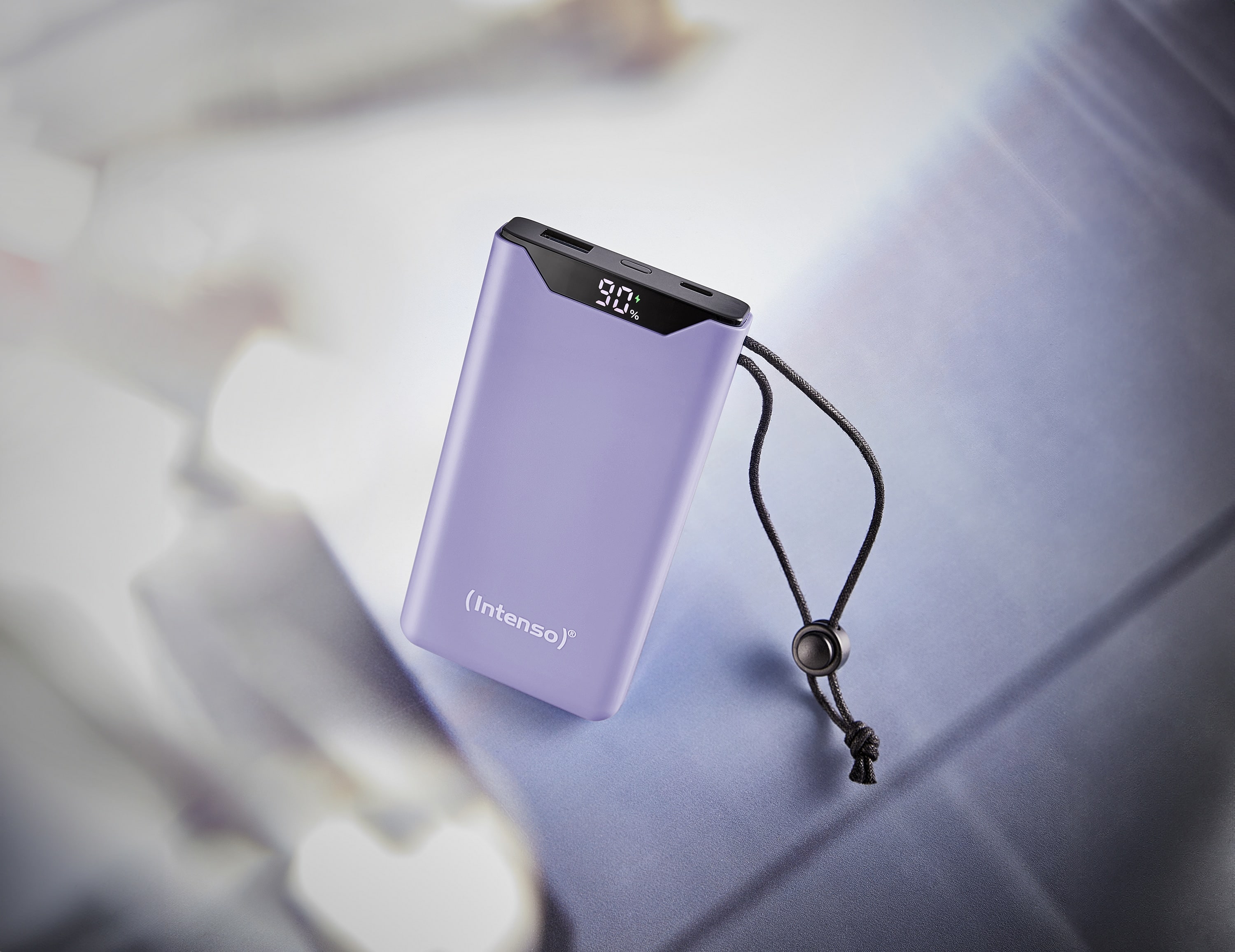 INTENSO USB Powerbank 7332033, F10000, 10.000mAh, 20 W, lila INTENSO USB Powerbank 7332033, F10000, 10.000mAh, 20 W, lila