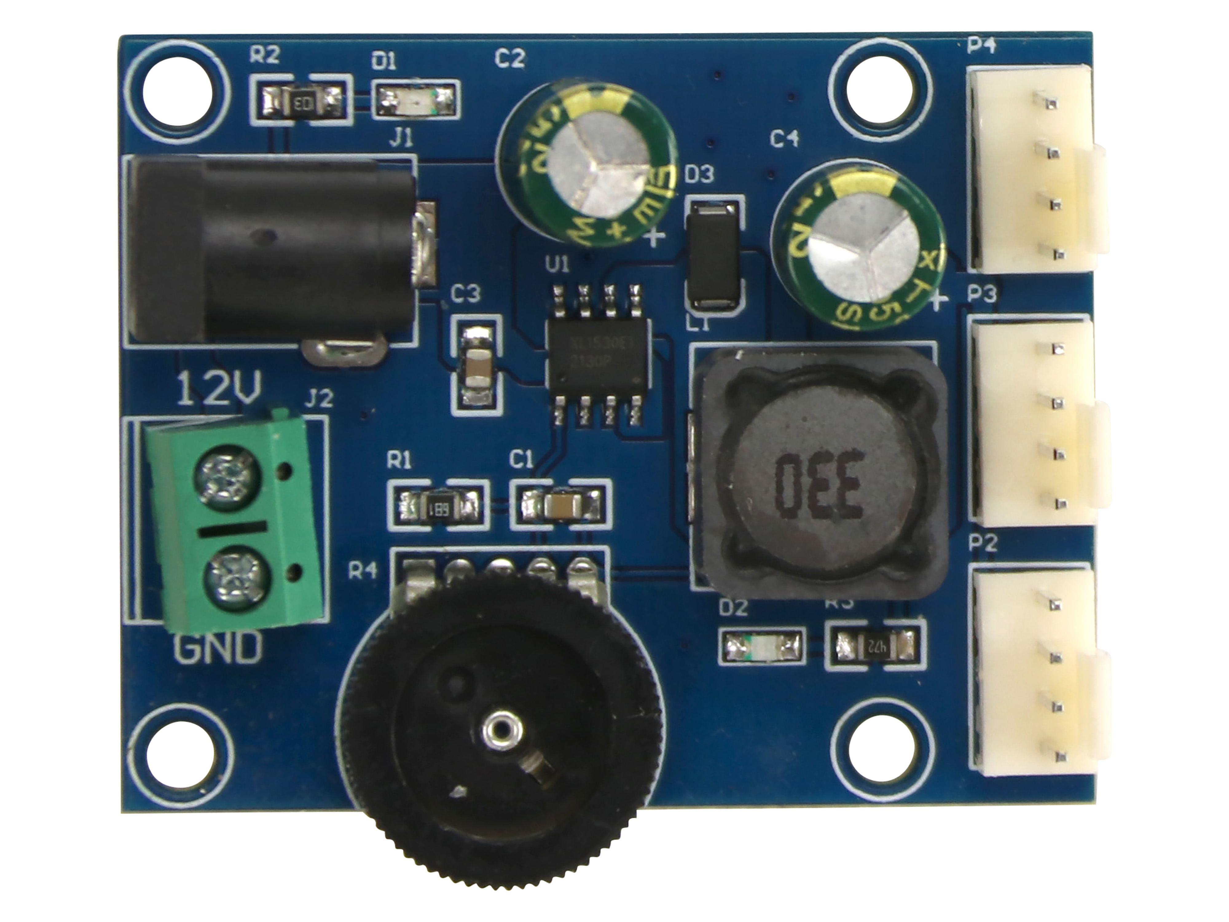 DAYPOWER Lüftersteuerungsmodul PCBUCK-FANX3, 12 V, 3-Wege DAYPOWER Lüftersteuerungsmodul PCBUCK-FANX3, 12 V, 3-Wege