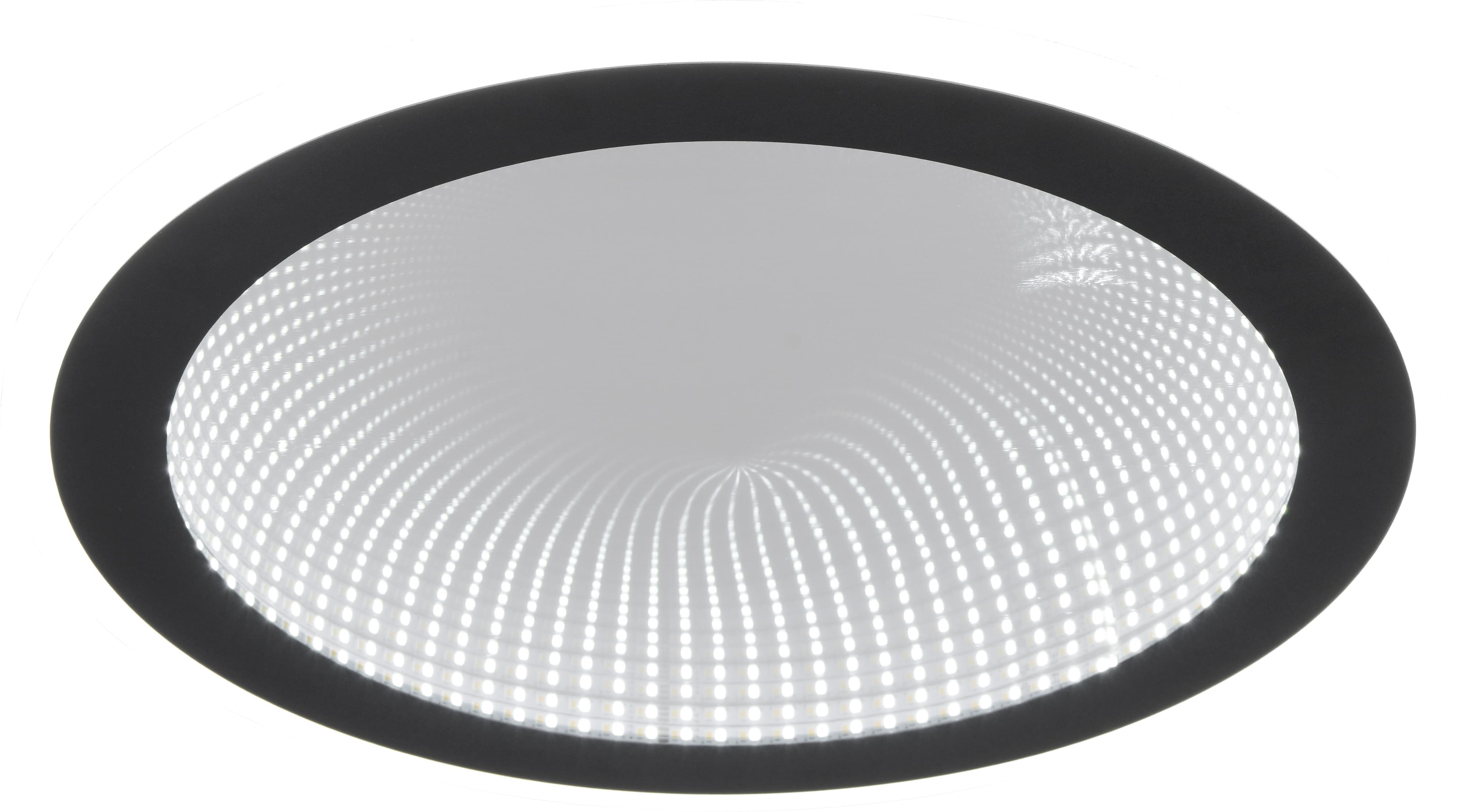 REALITY LED-Deckenleuchte GLACE, R67681132, 21,5W, 2600lm, schwarz REALITY LED-Deckenleuchte GLACE, R67681132, 21,5W, 2600lm, schwarz
