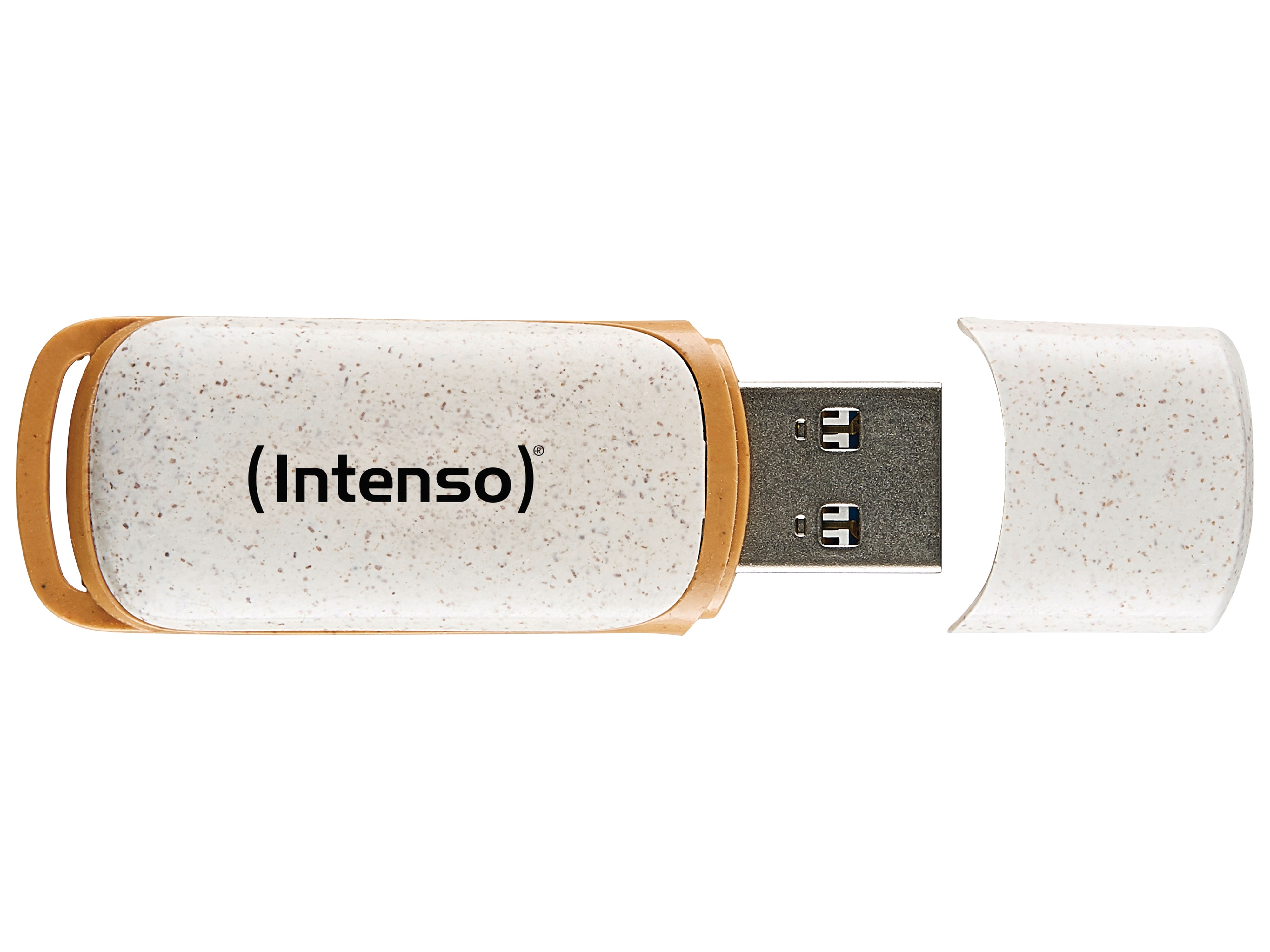 INTENSO USB 3.2-Stick INTENSO Green Line, 64 GB, beige/braun