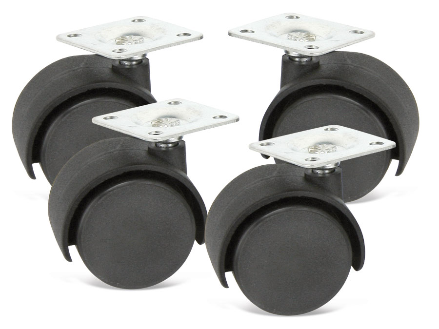 KINZO Laufrollen-Set, Ø 40 mm, 4 Stück KINZO Laufrollen-Set, Ø 40 mm, 4 Stück