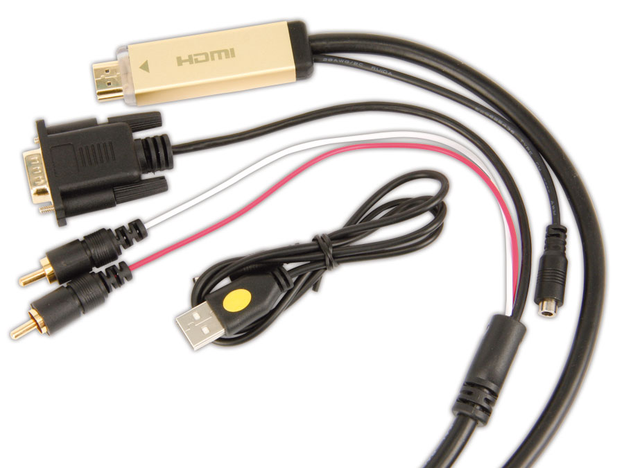 LOGILINK HDMI zu VGA/Audio-Konverter CV0052 LOGILINK HDMI zu VGA/Audio-Konverter CV0052