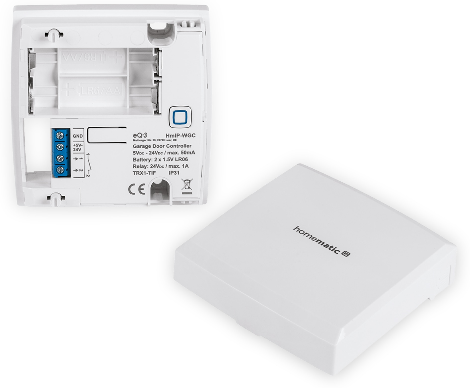 HOMEMATIC IP Smart Home 150586A0, Garagentortaster