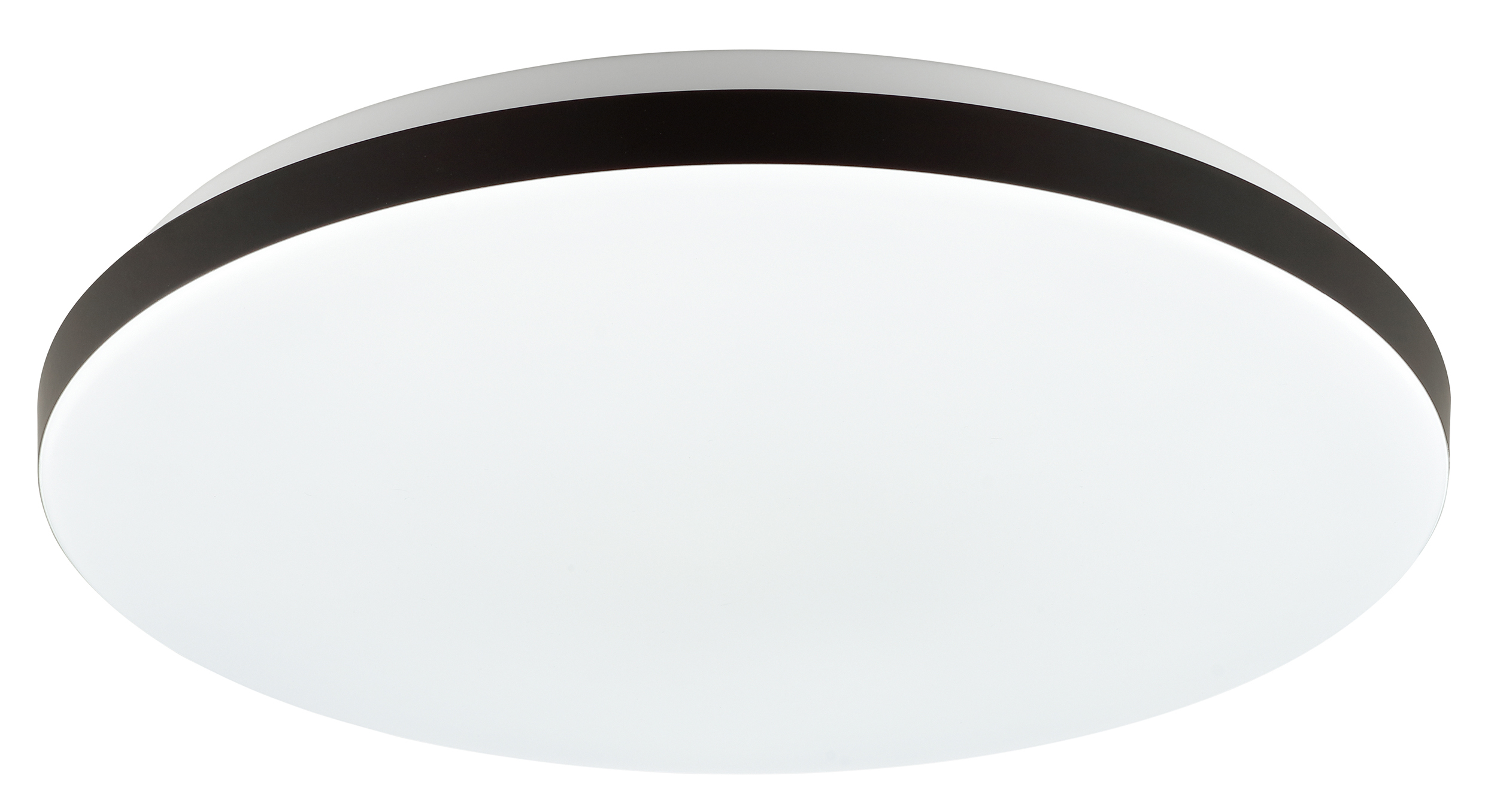 BRILLIANT LED-Deckenleuchte, Ø 39 cm, 20W, CCT, 2400lm, IP20, IC-RGB, mit Fernbedienung, weiß/schwarz LED-Deckenleuchte BRILLIANT, Ø 39 cm, 20W, CCT, 2400lm, IP20, IC-RGB, mit Fernbedienung, weiß/schwarz