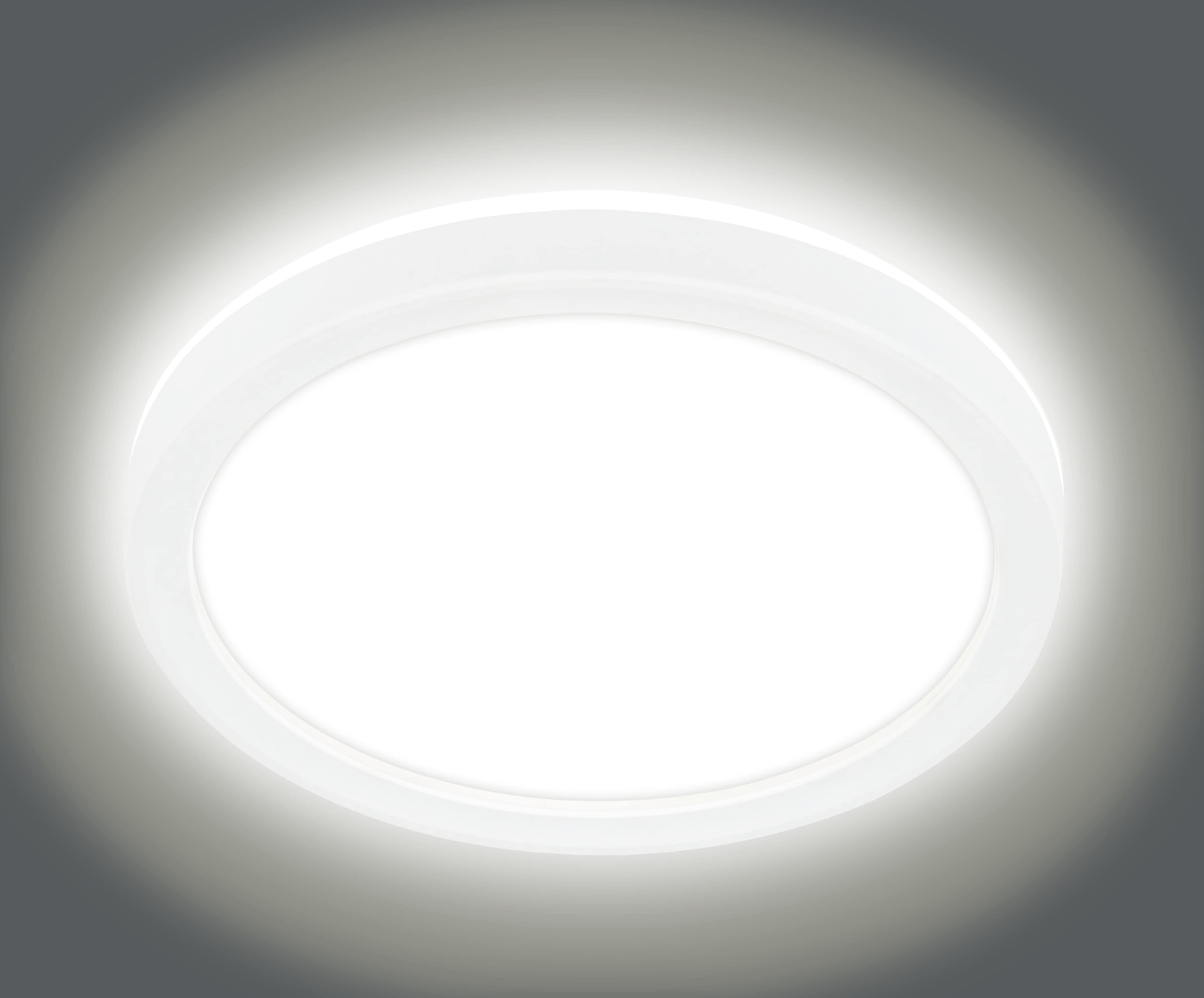 BLULAXA LED-Deckenleuchte, 12W, 4000K, 3000K, 1200lm, warmweiß, IP20, weiß BLULAXA LED-Deckenleuchte, 12W, 4000K, 3000K, 1200lm, warmweiß, IP20, weiß