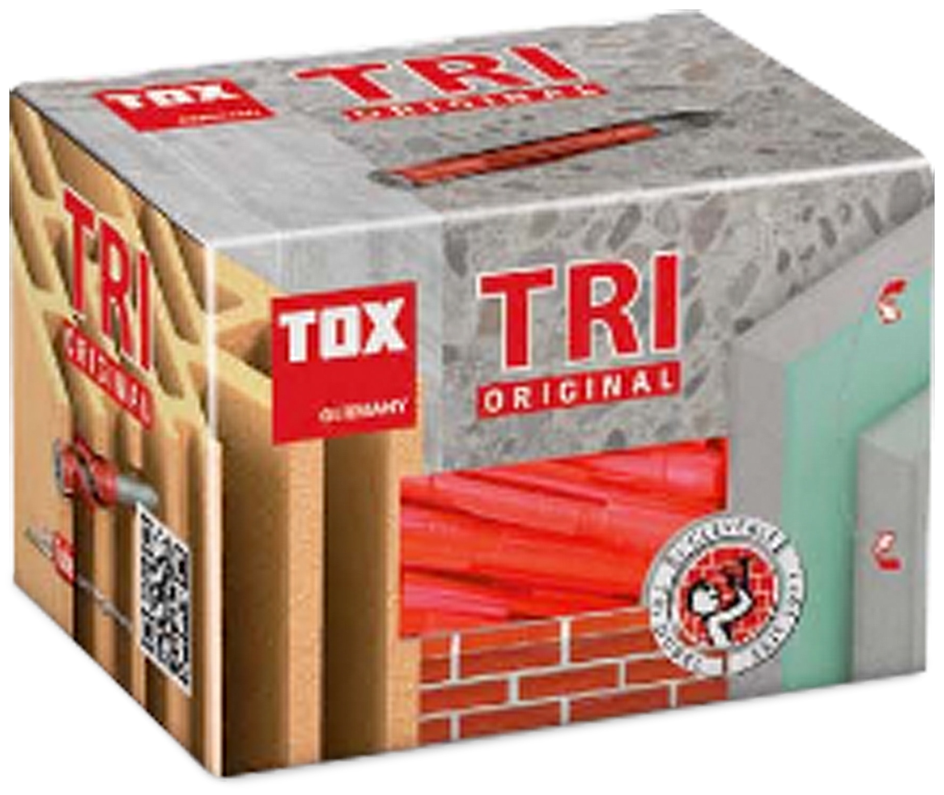 TOX Allzweckdübel Tri 010100181, 12/71, 25 Stück TOX Allzweckdübel Tri 010100181, 12/71, 25 Stück