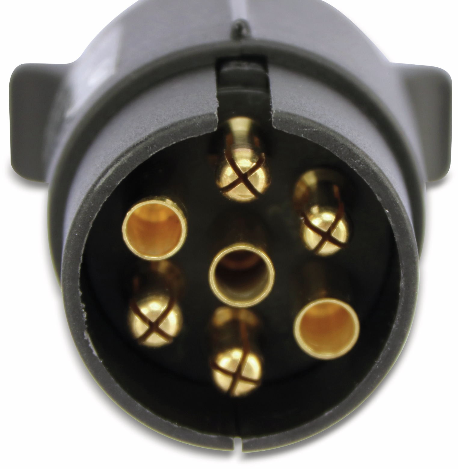 KFZ-Anhängerstecker, 7-polig Kunststoff KFZ-Anhängerstecker, 7-polig Kunststoff