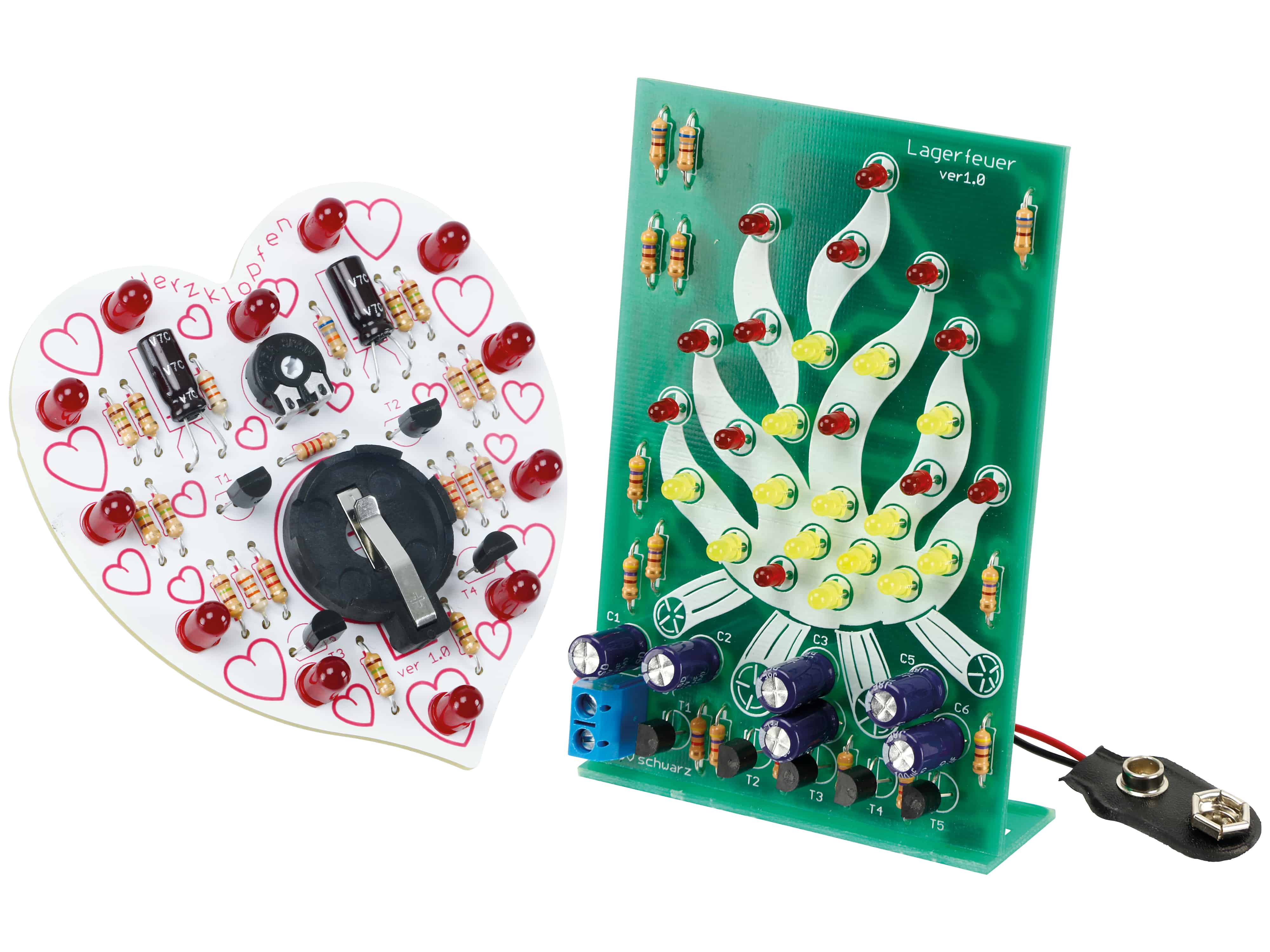 Bausatz-Bundle, Herz & Flamme Bausatz-Bundle, Herz & Flamme