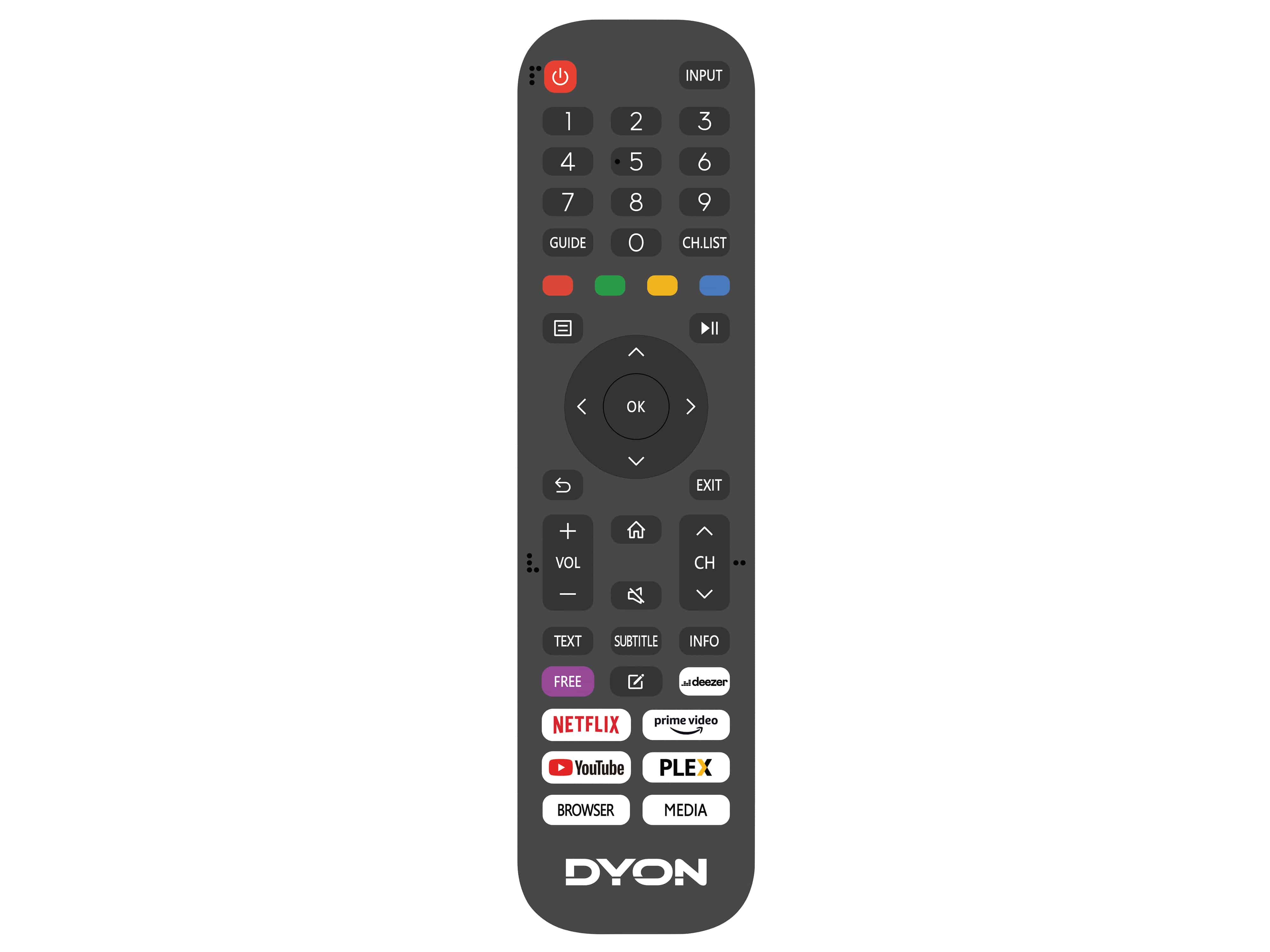 DYON LED-TV Smart 43 VX, 109,2 cm (43"), EEK: E, FullHD DYON LED-TV Smart 43 VX, 109,2 cm (43"), EEK: E, FullHD