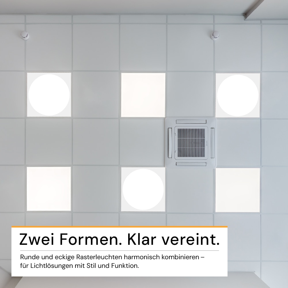 ENOVALITE LED-Panel, 30W, 4000K, EEK: E, 3600lm, IP20, runde Leuchtfläche, weiß ENOVALITE LED-Panel, 30W, 4000K, EEK: E, 3600lm, IP20, runde Leuchtfläche, weiß