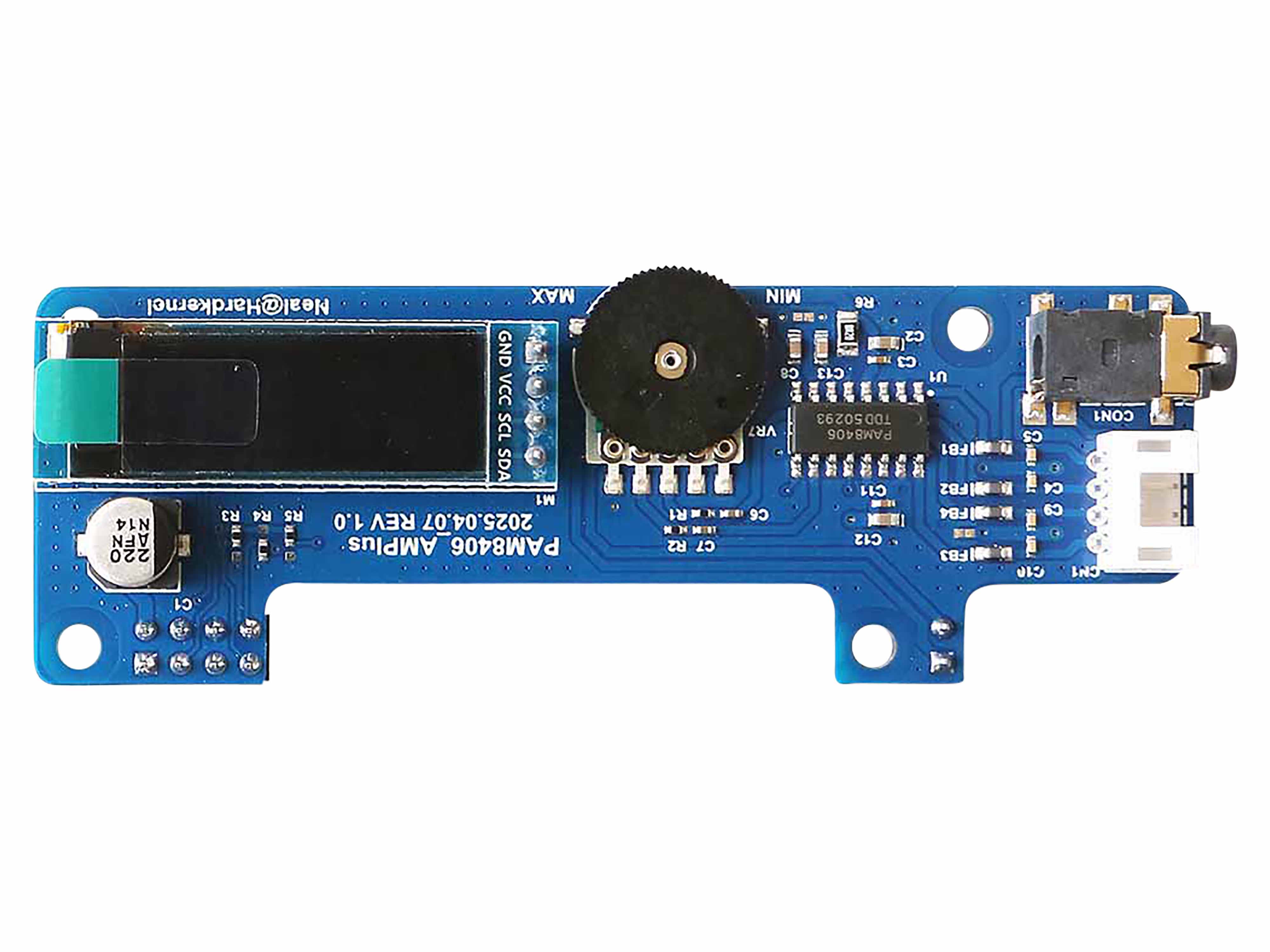 ODROID Audioverstärker-Board für ODROID-C5, OLED-Display ODROID Audioverstärker-Board für ODROID-C5, OLED-Display