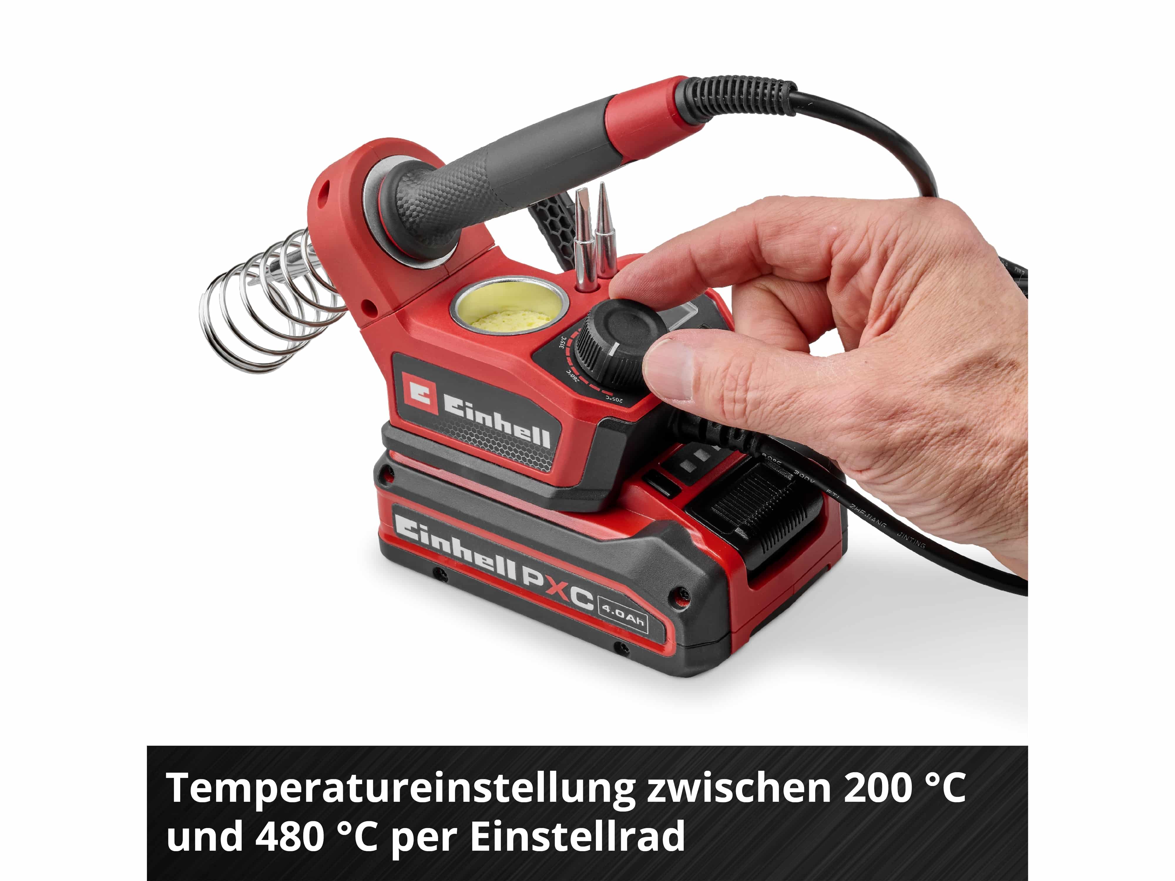 EINHELL Akku-Lötkolben TE-SI 18/480 Li E, 4520400, Solo EINHELL Akku-Lötkolben TE-SI 18/480 Li E, 4520400, Solo