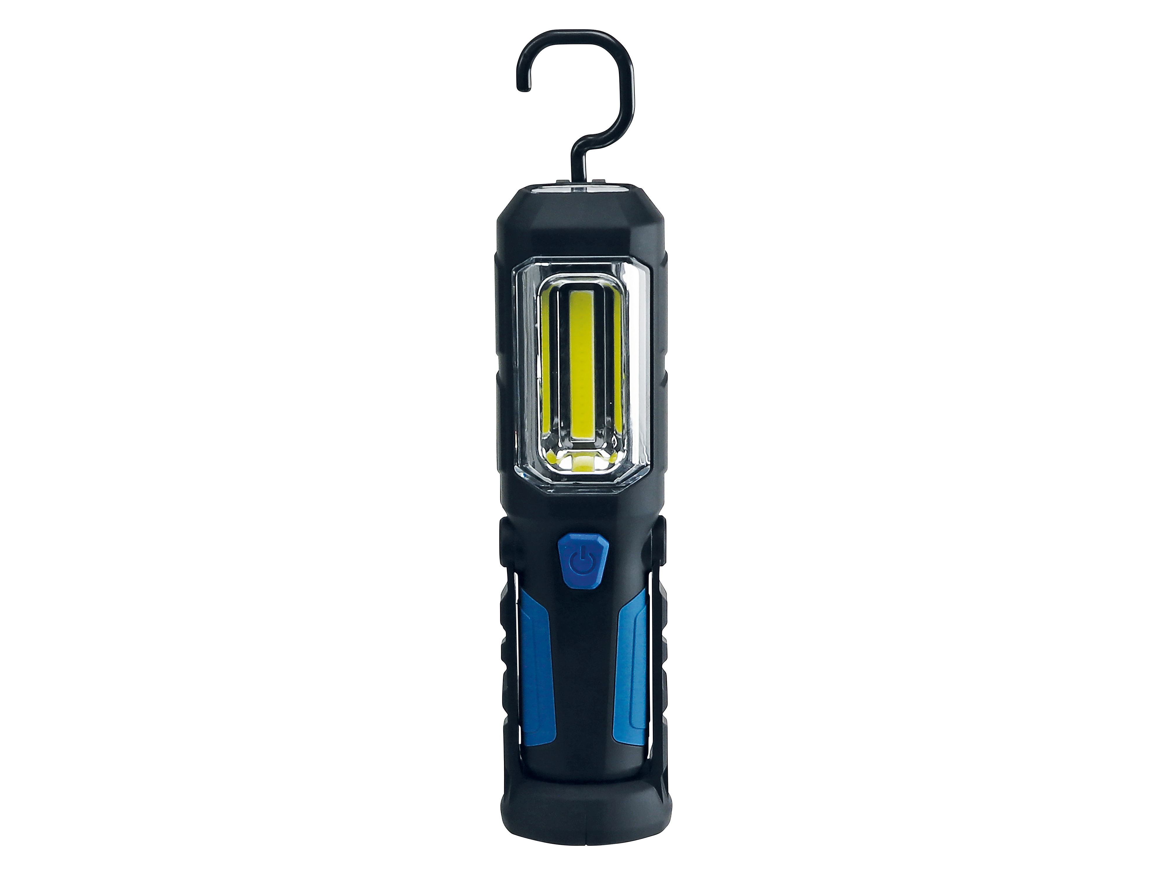 LED-Arbeitsleuchte, L006D-COB, blau/schwarz, 3,7V, 2000 mA