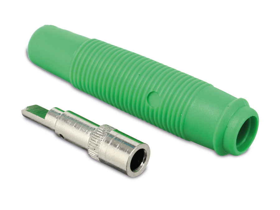 SCHNEPP 4 mm Kupplung, grün 4 mm Kupplung, grün