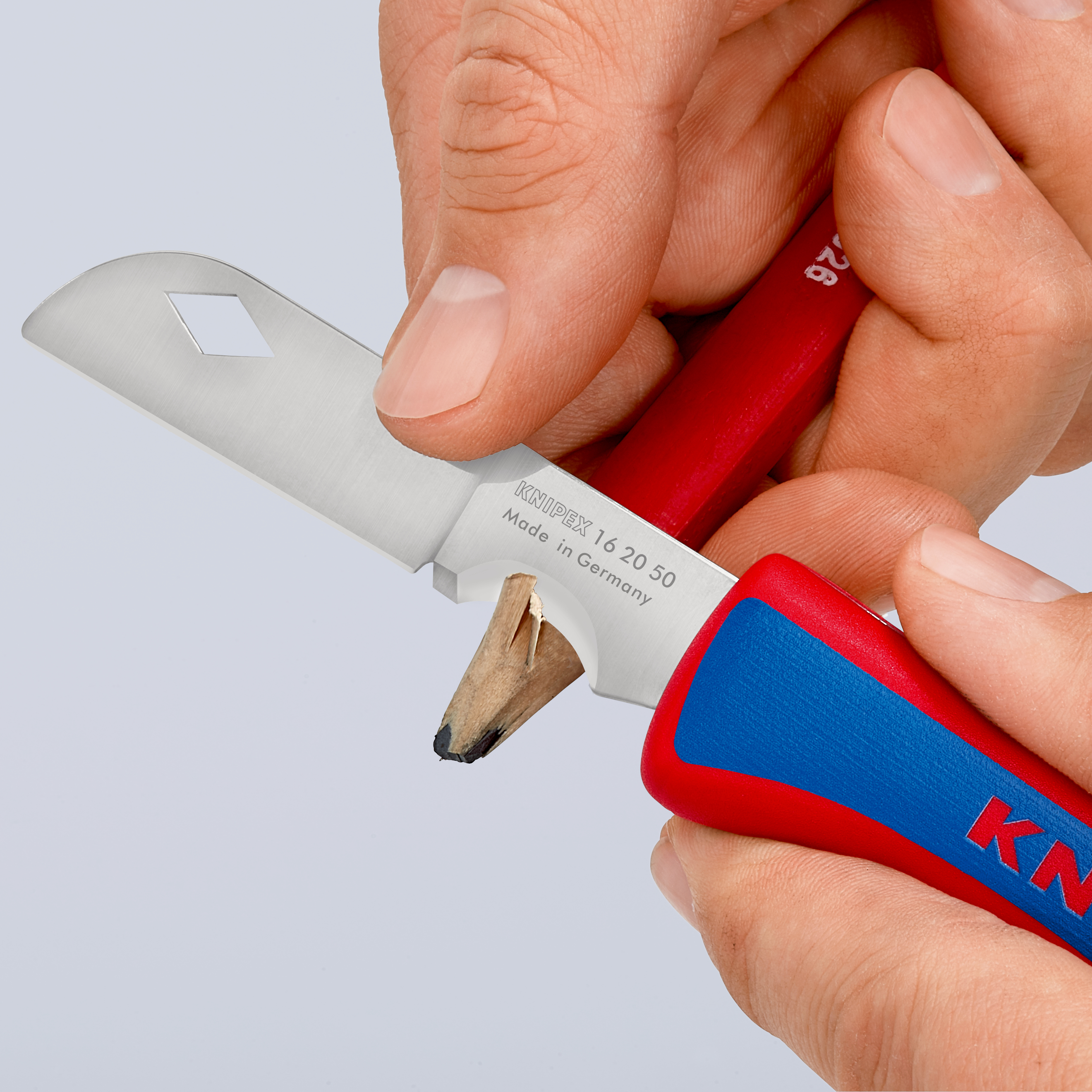 KNIPEX Elektriker-Klappmesser, 16 20 50 SB, 120 mm KNIPEX Elektriker-Klappmesser, 16 20 50 SB, 120 mm