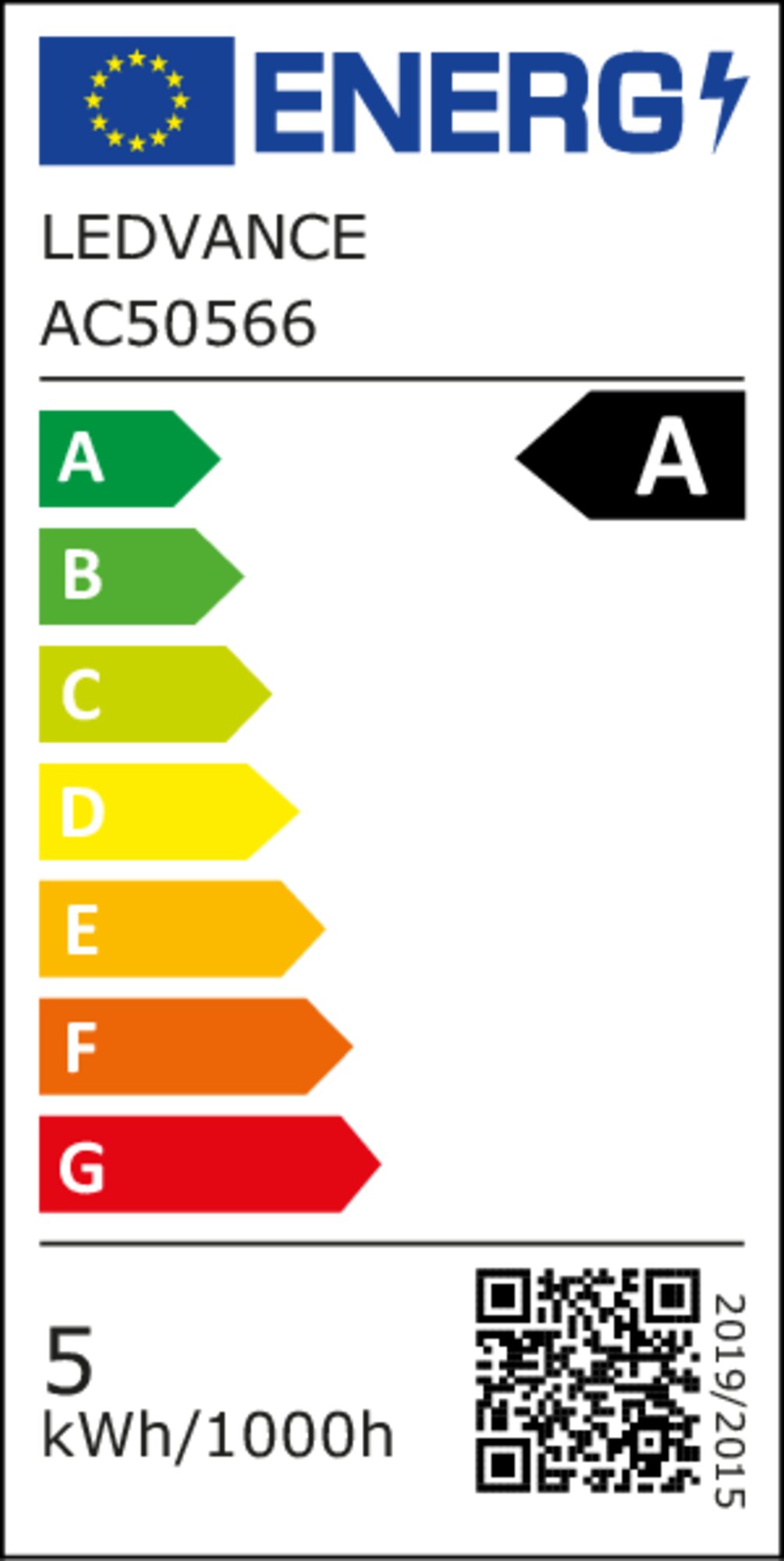 OSRAM LED-Leuchte, Kolbenform, E27, 5 W, 4000 K, EEK: A, 1055 lm, neutralweiß