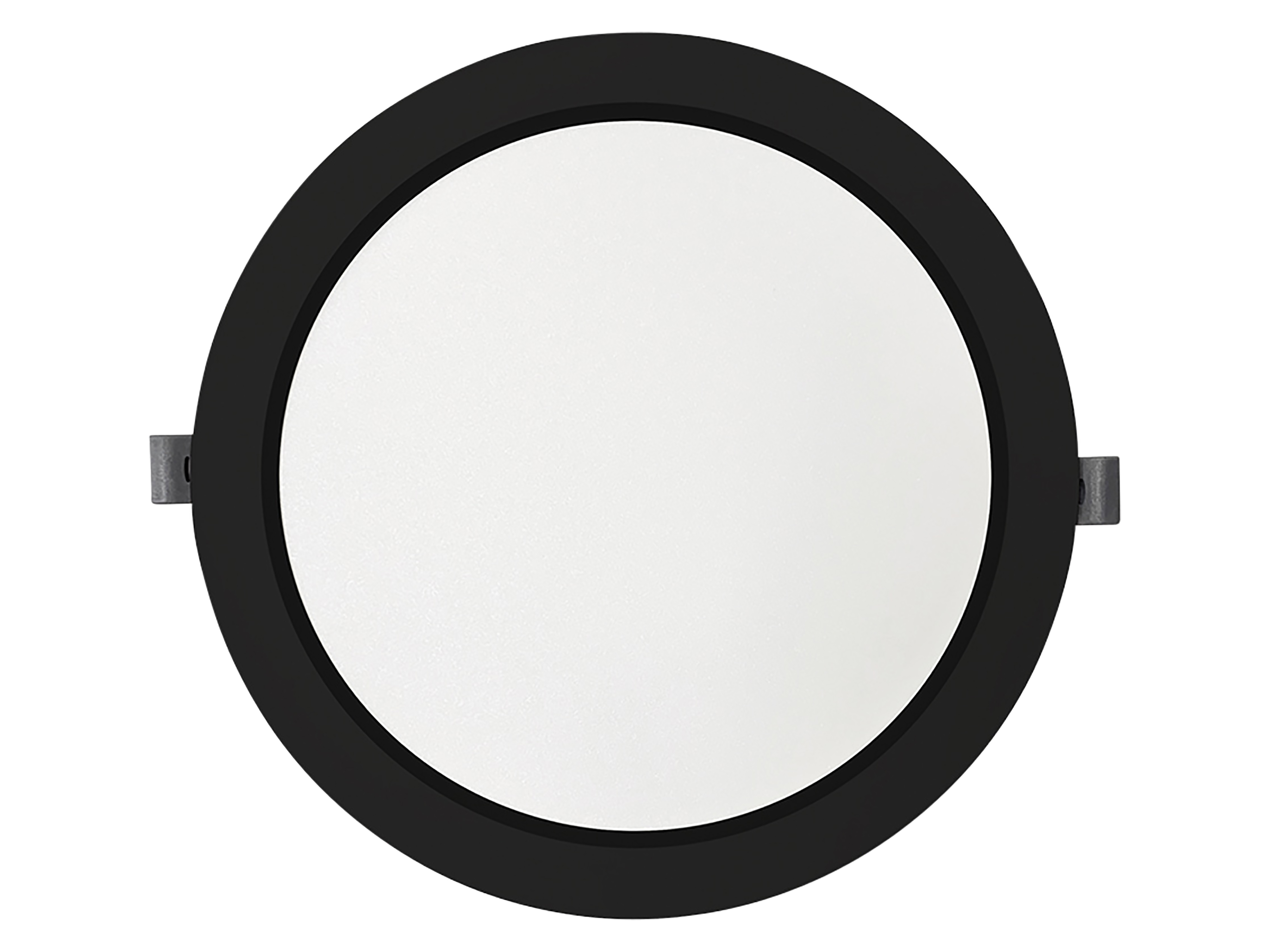 LUXULA LED-Einbauleuchte, 6W, EEK: F, 600lm, CCT, IP44, schwarz LUXULA LED-Einbauleuchte, 6W, EEK: F, 600lm, CCT, IP44, schwarz