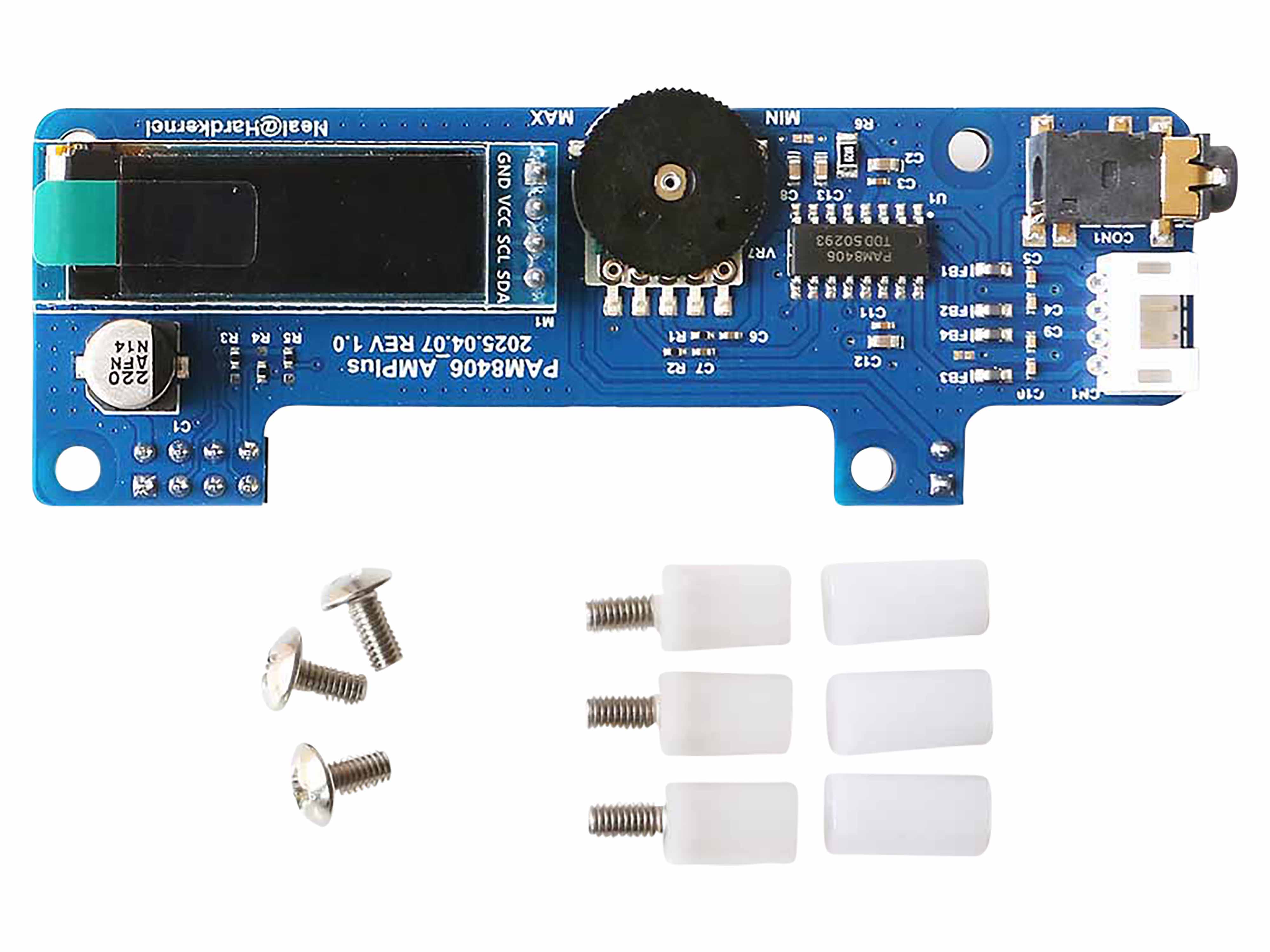 ODROID Audioverstärker-Board für ODROID-C5, OLED-Display ODROID Audioverstärker-Board für ODROID-C5, OLED-Display