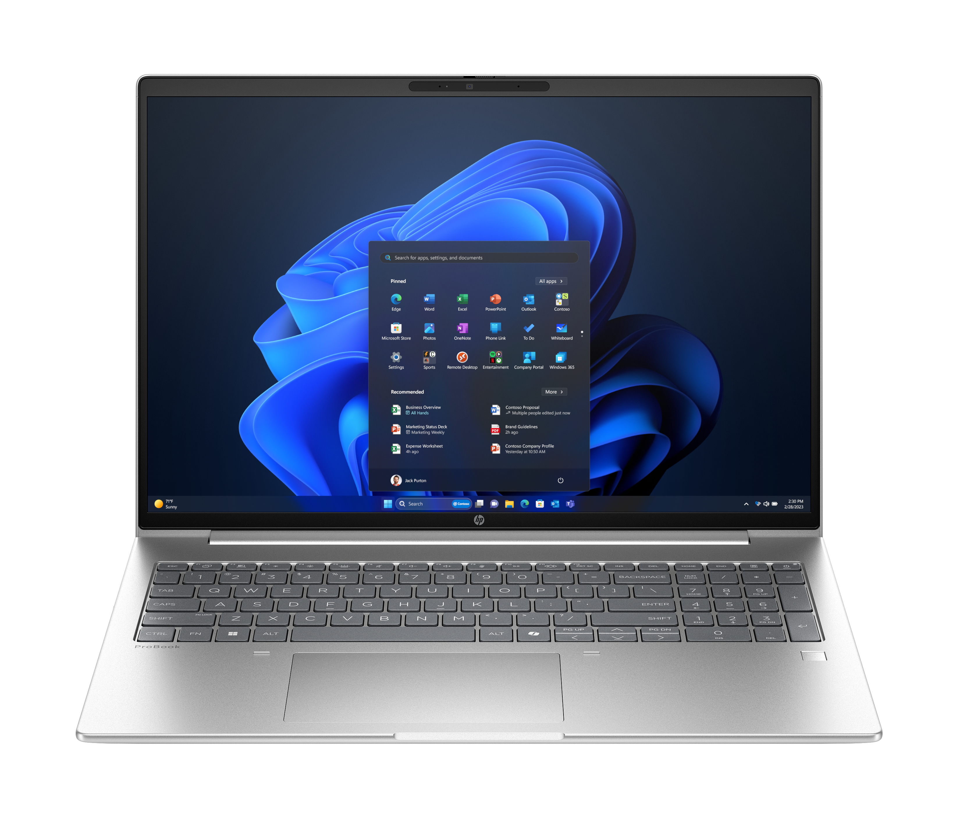 HP Notebook ProBook 4 G1a 16 C7SP7ES, 40,64 cm (16"), WUXGA, AMD Ryzen 5 230, 16GB DDR5, 512GB SSD, FreeDos