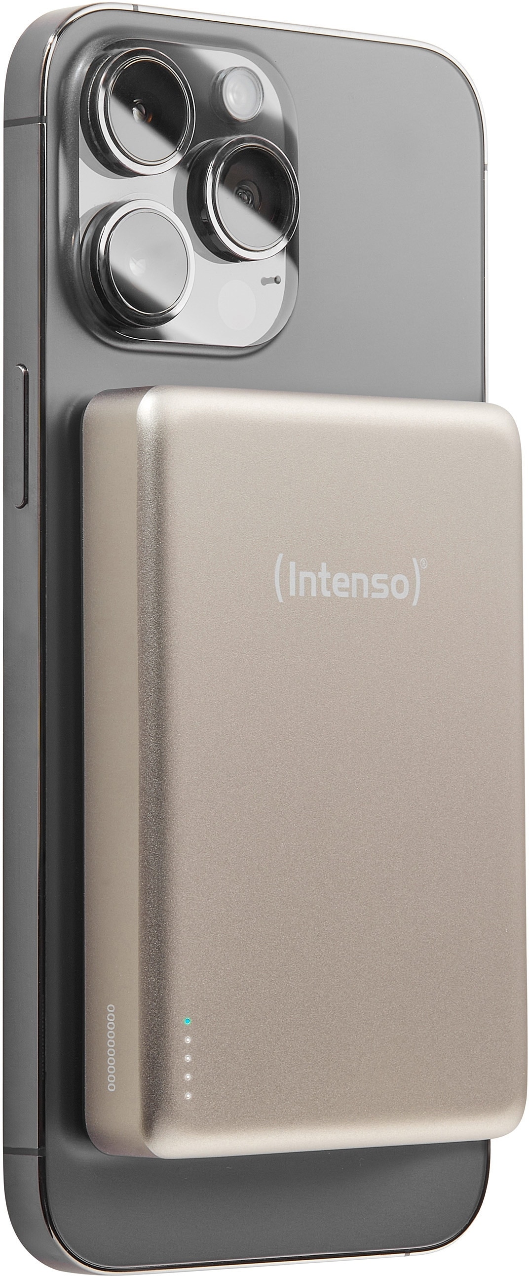 INTENSO Powerbank Magnetic Wireless, MW 10000, champange INTENSO Powerbank Magnetic Wireless, MW 10000, champange