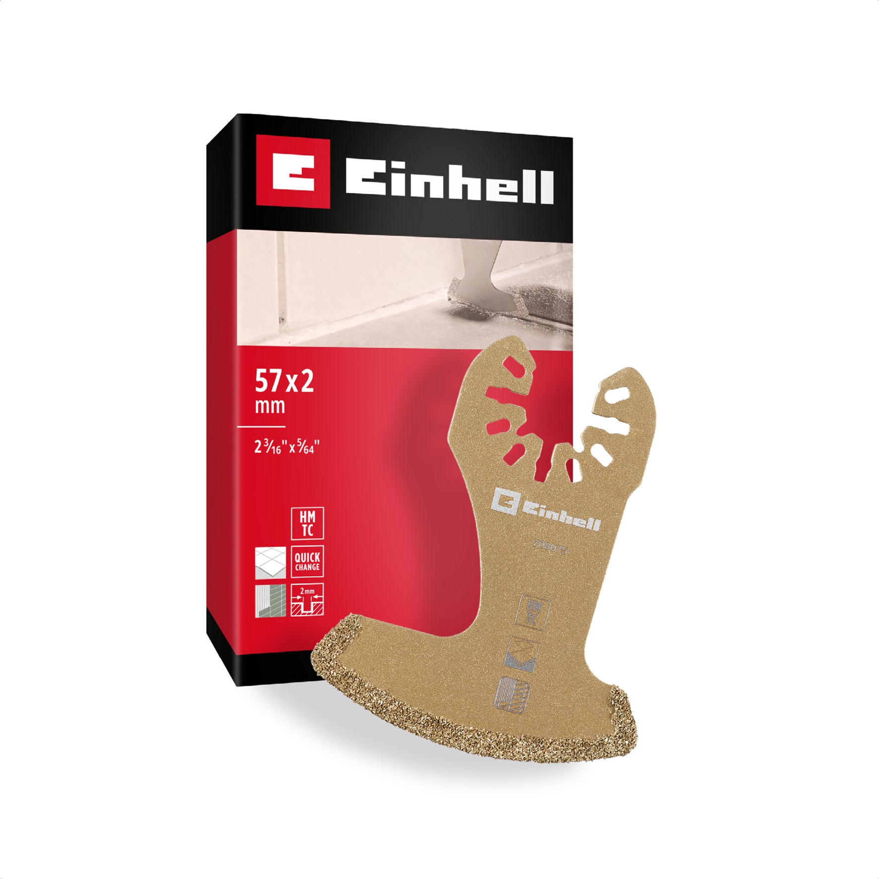 EINHELL Segmentmesser, 708075, 57 mm EINHELL Segmentmesser, 708075, 57 mm
