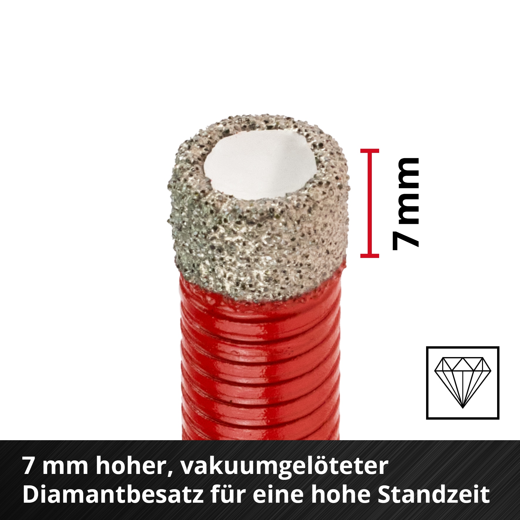 EINHELL Fliesenbohrer-Set, 500400, M-Case, 7-teilig EINHELL Fliesenbohrer-Set, 500400, M-Case, 7-teilig