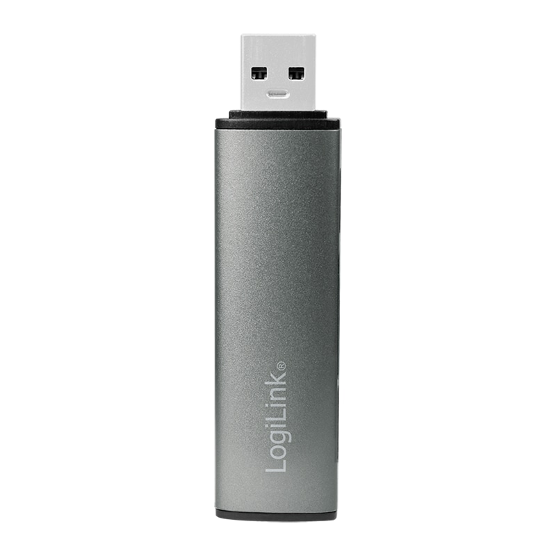 LOGILINK USB3.2 Hub UA0394, Cardreader, Alugehäuse