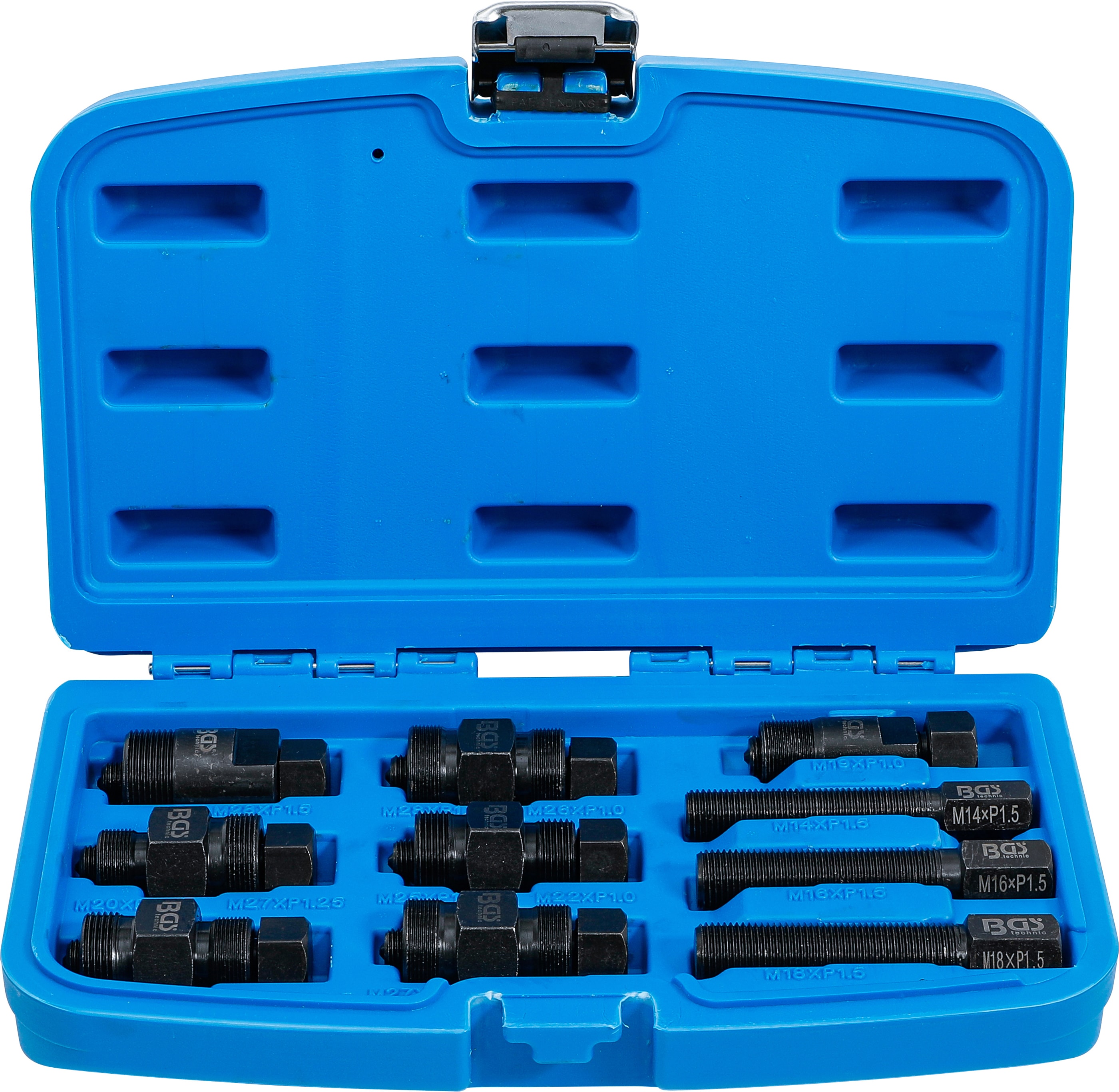 BGS TECHNIC Polrad-Abzieher-Satz, 7748, für Motorräder, 10-teilig BGS TECHNIC Polrad-Abzieher-Satz, 7748, für Motorräder, 10-teilig