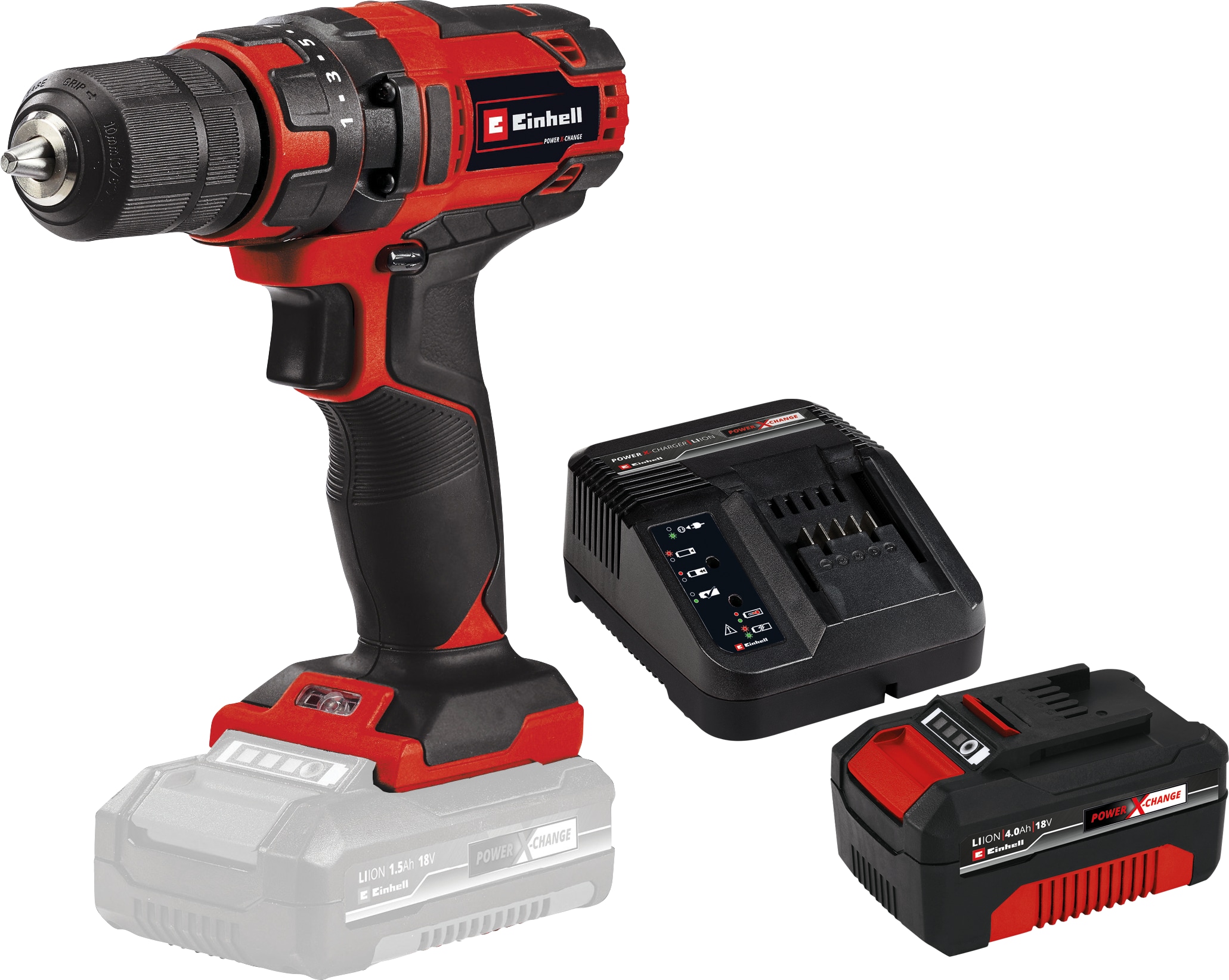 EINHELL Akku-Bohrschrauber TC-CD 18/35 Li Kit (1x 4,0 Ah) EINHELL Akku-Bohrschrauber TC-CD 18/35 Li Kit (1x 4,0 Ah)