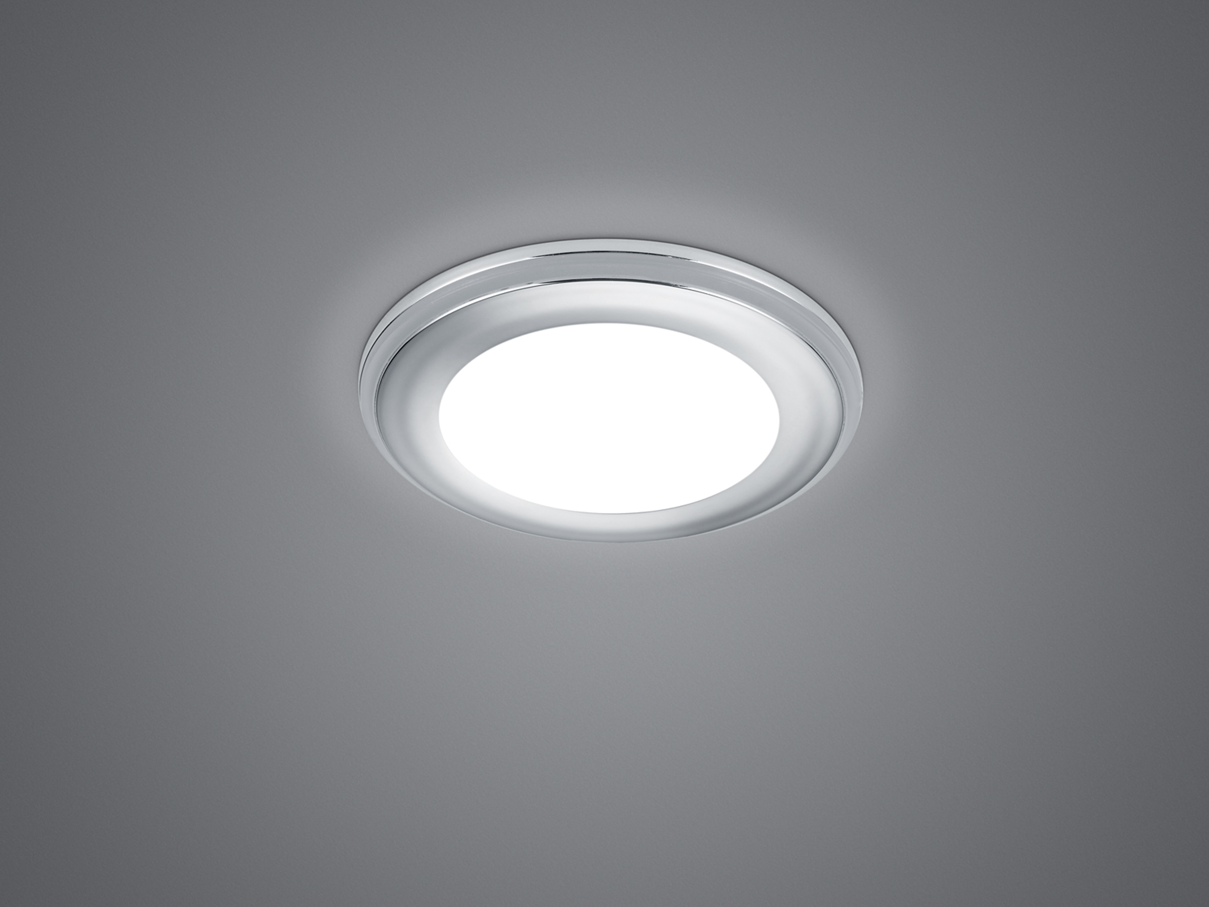 TRIO LED-Einbauleuchte Aura 652310106 chrom, 5 W, 450 lm, 3000 K TRIO LED-Einbauleuchte Aura 652310106 chrom, 5 W, 450 lm, 3000 K