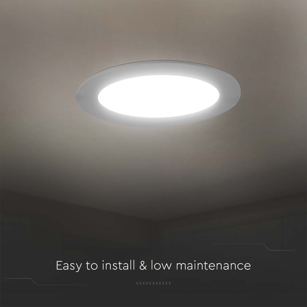 V-TAC LED-Einbauleuchte VT-61003, EEK: E, 3 W, 330 lm, 3000 K V-TAC LED-Einbauleuchte VT-61003, EEK: E, 3 W, 330 lm, 3000 K
