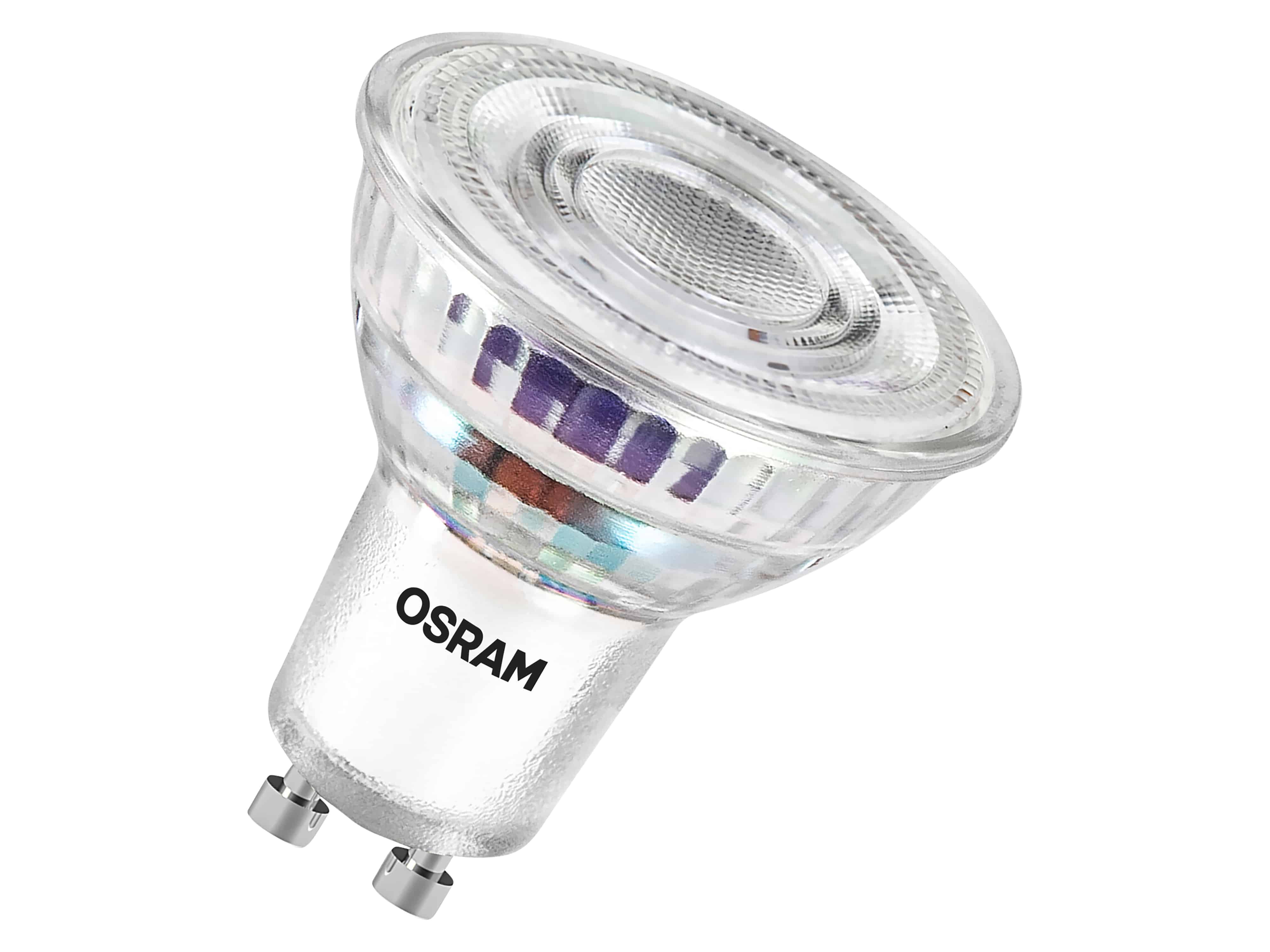 OSRAM LED-Reflektorlampe, GU10, 4,7 W, 4000 K, EEK: A, 840 lm, neutralweiß OSRAM LED-Reflektorlampe, GU10, 4,7 W, 4000 K, EEK: A, 840 lm, neutralweiß